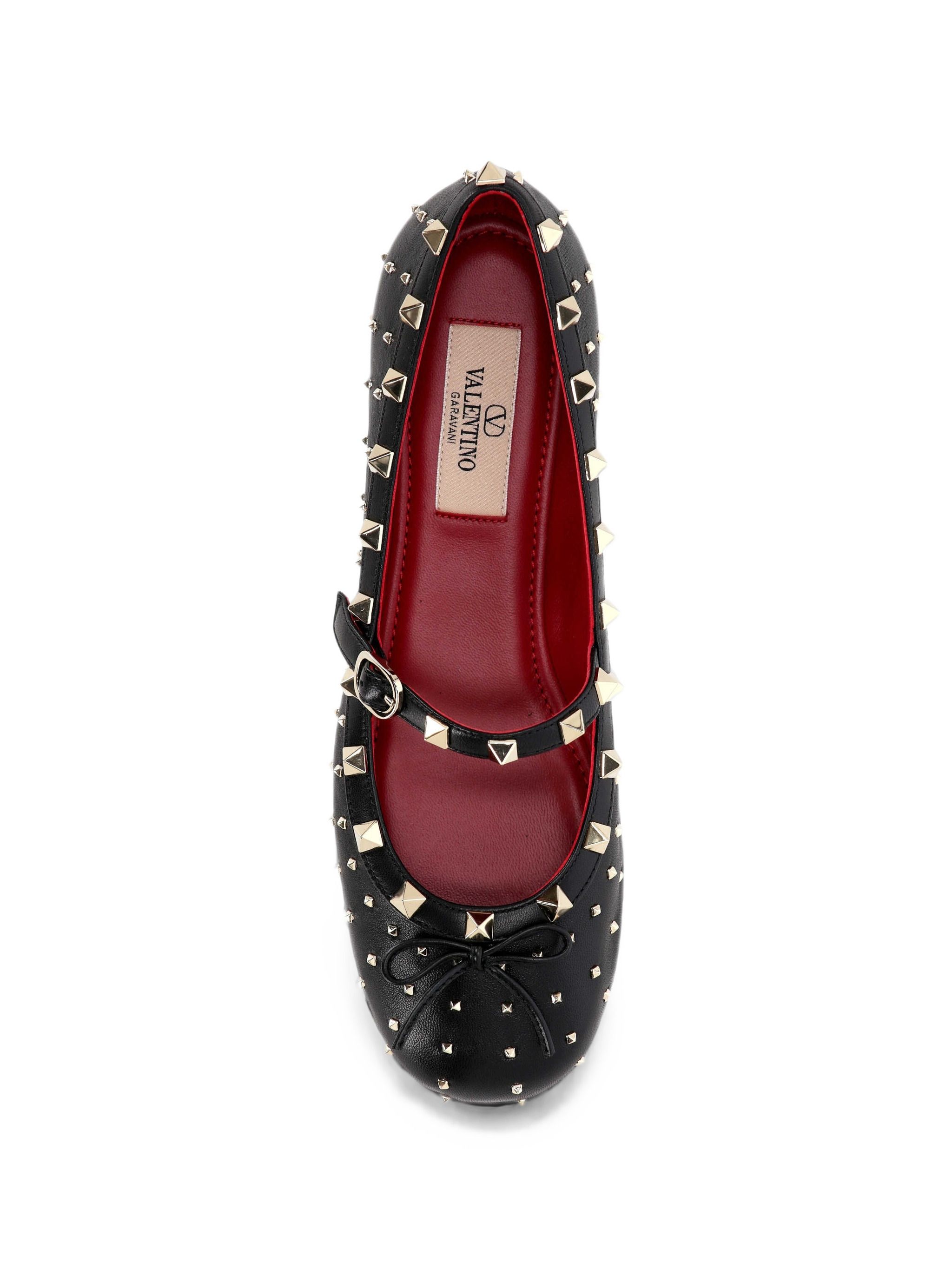 Valentino Rockstud Ballerina