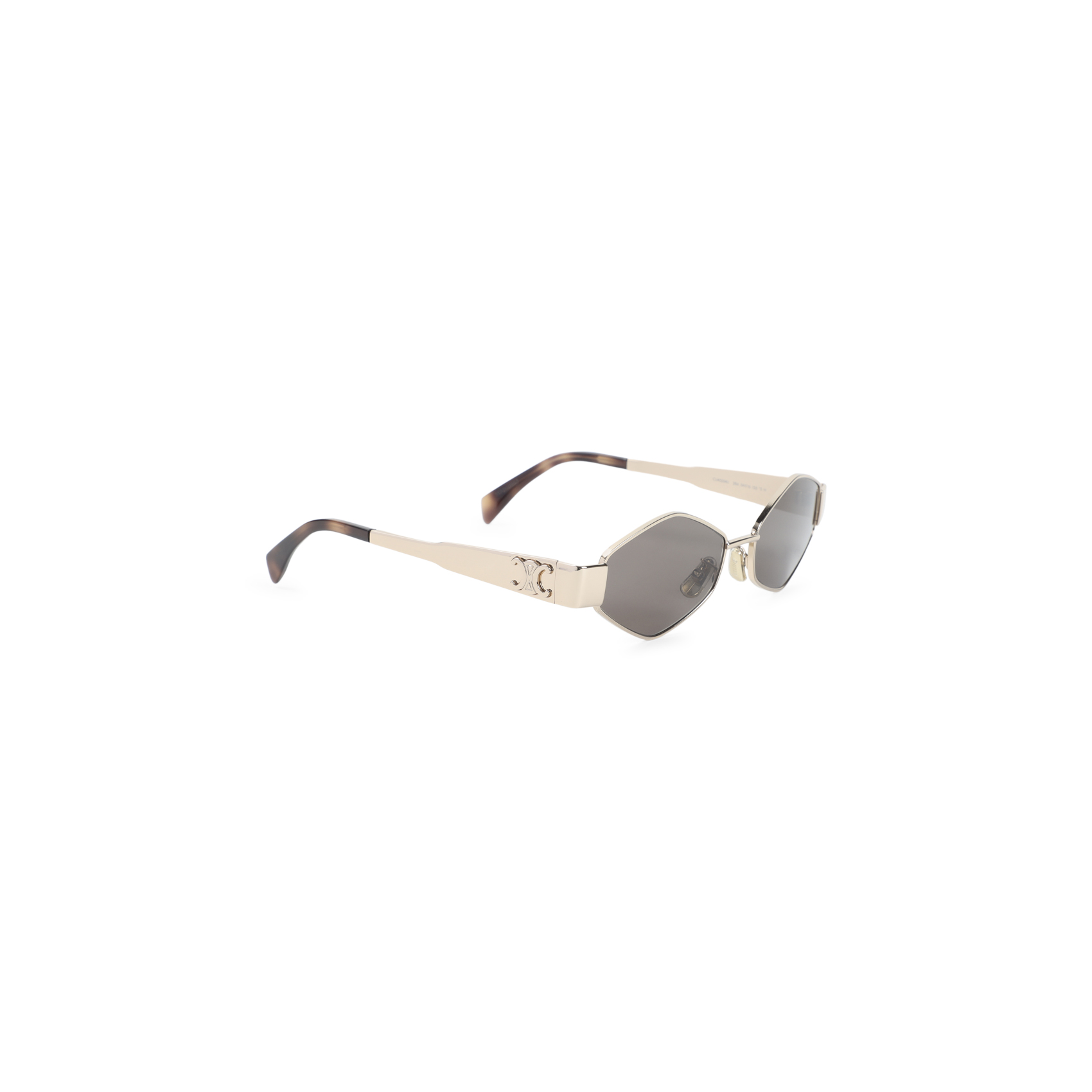 Celine Rose Gold Acetate Triomphe Sunglasses