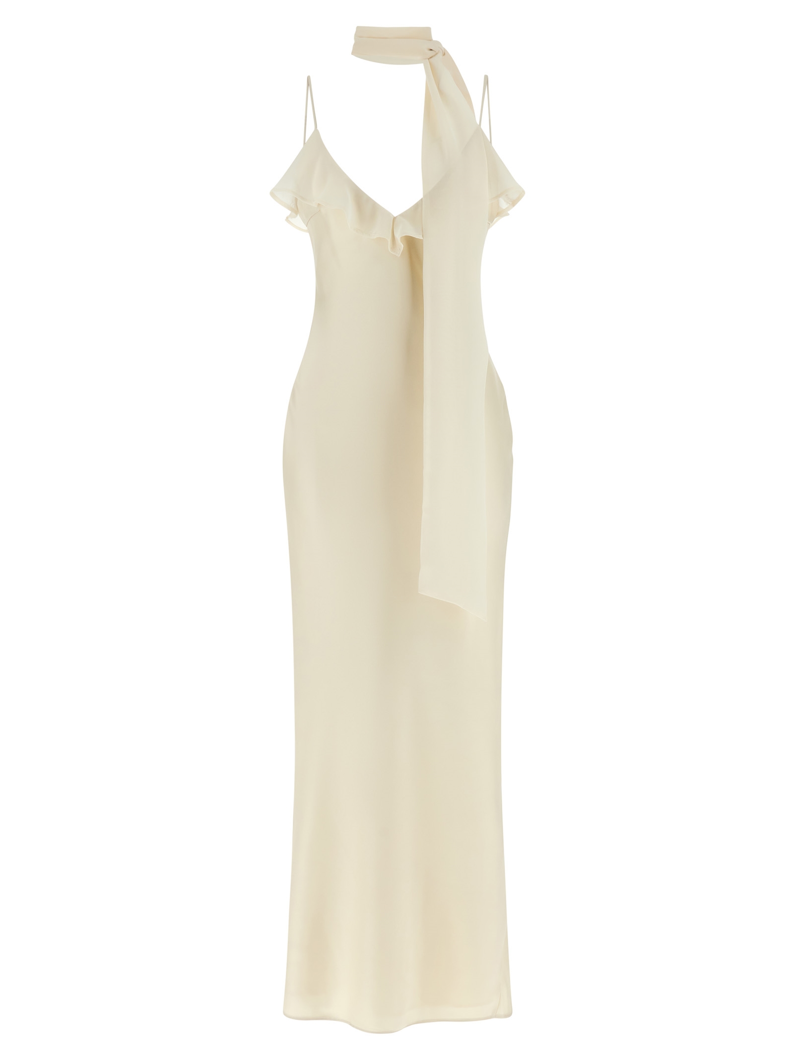 Rotate Birgerchristensen Rotate Birger Christensen Slip Dress Wit
