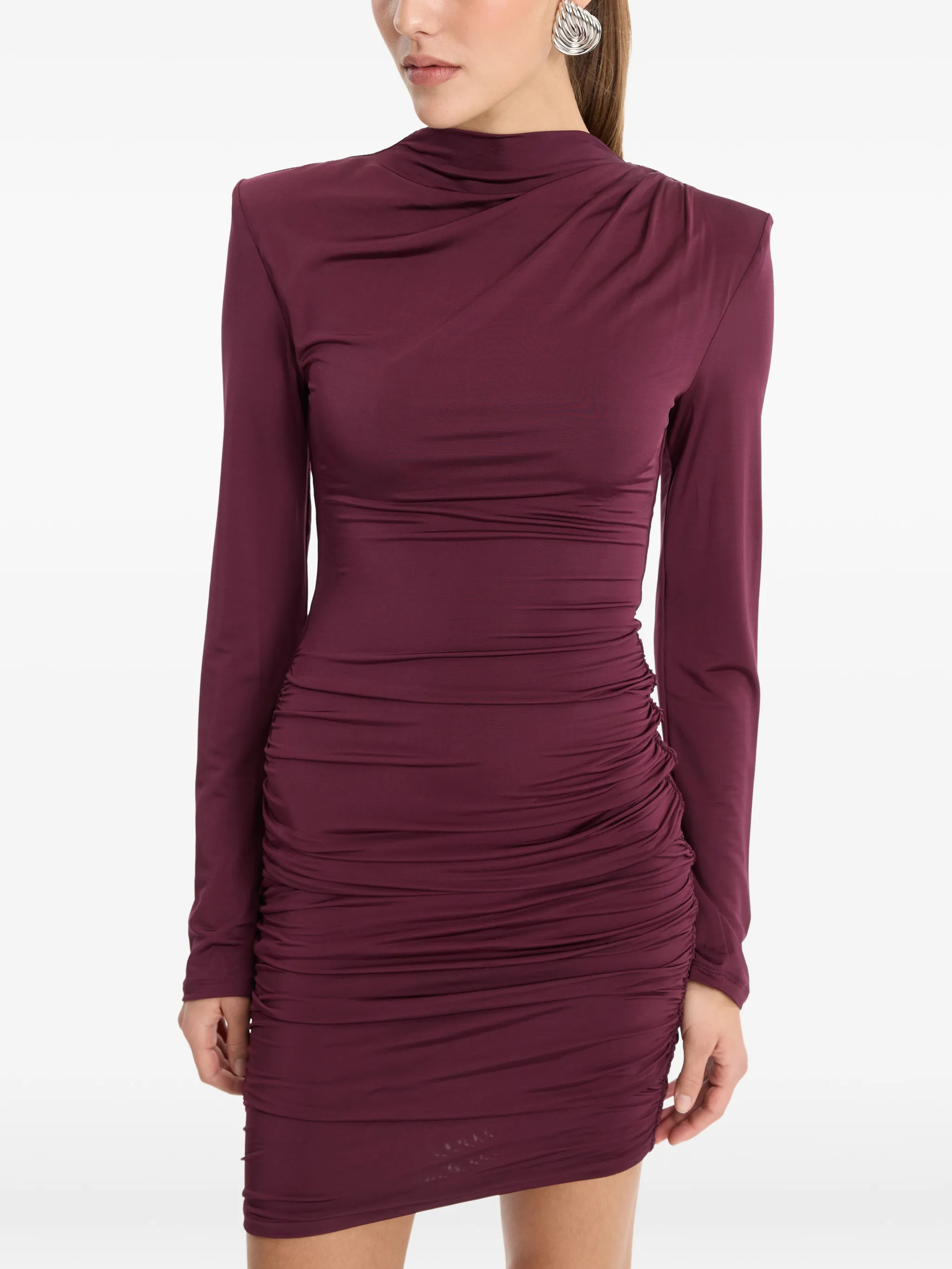 Rotate Birgerchristensen Rotate Drapey Mini Dress