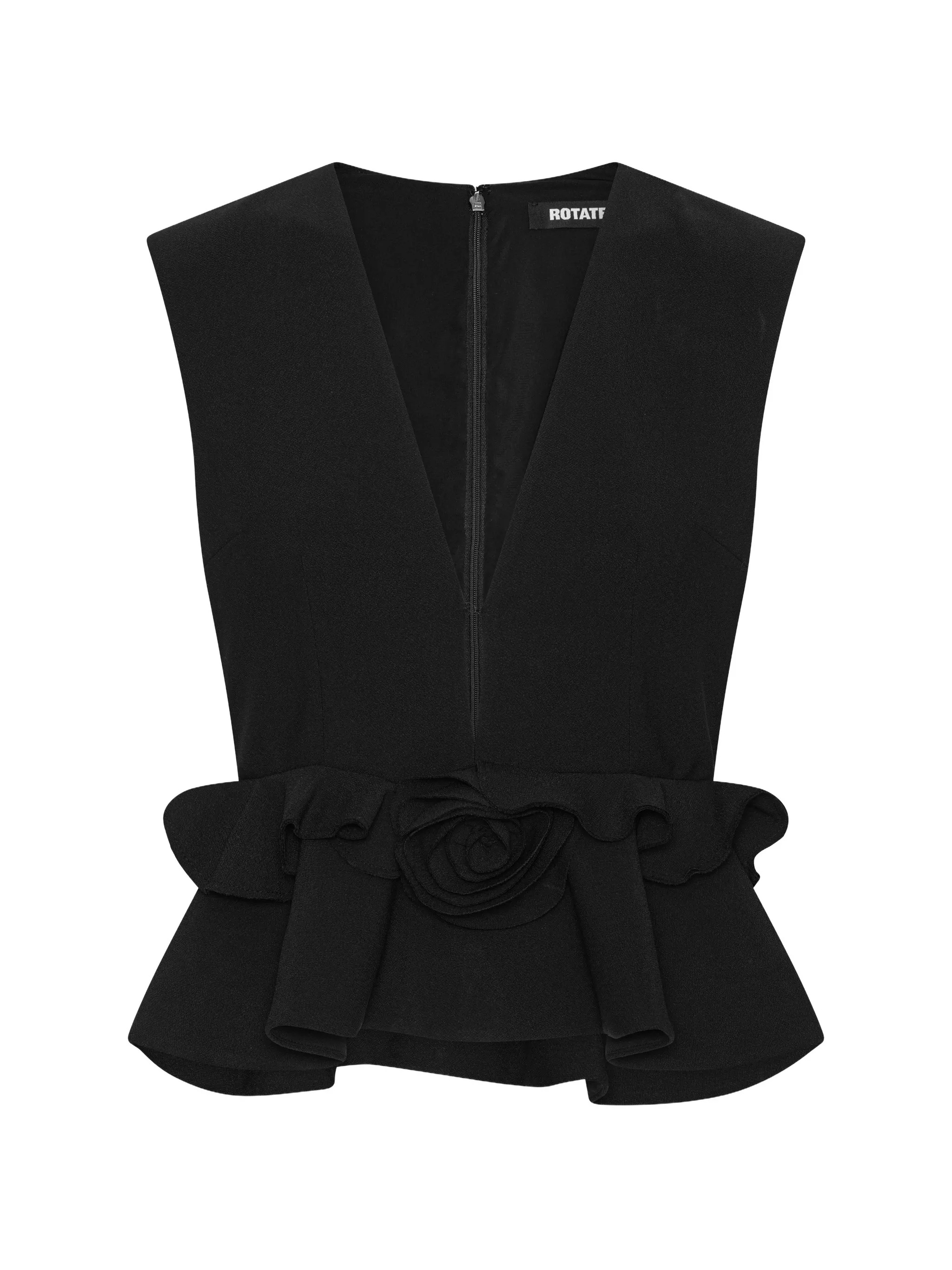 Rotate Birgerchristensen Rotate V-Neck Flower Top