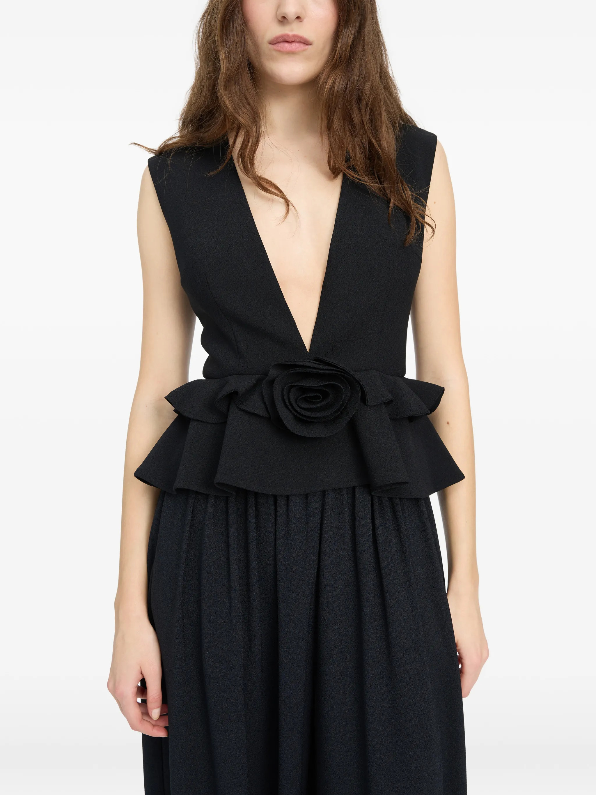 Rotate Birgerchristensen Rotate V-Neck Flower Top
