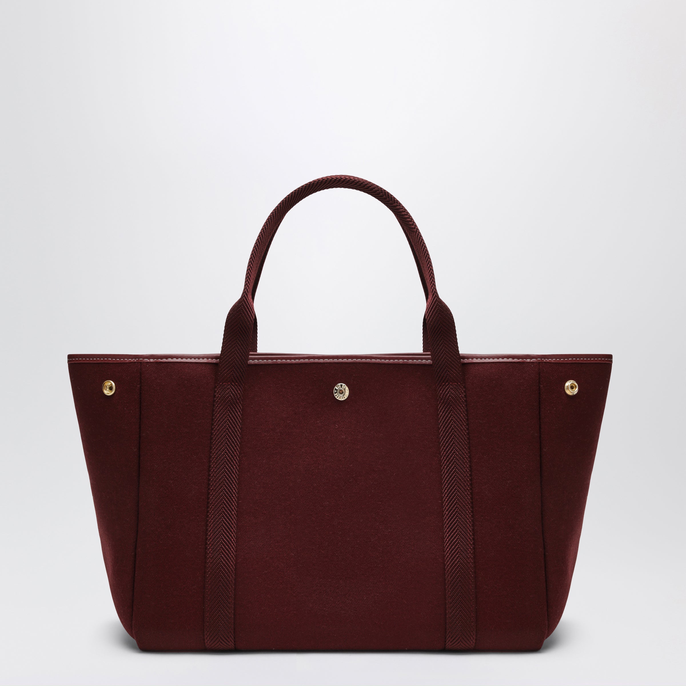 Rue de Verneuil Burgundy Traversée M Felt Tote Bag