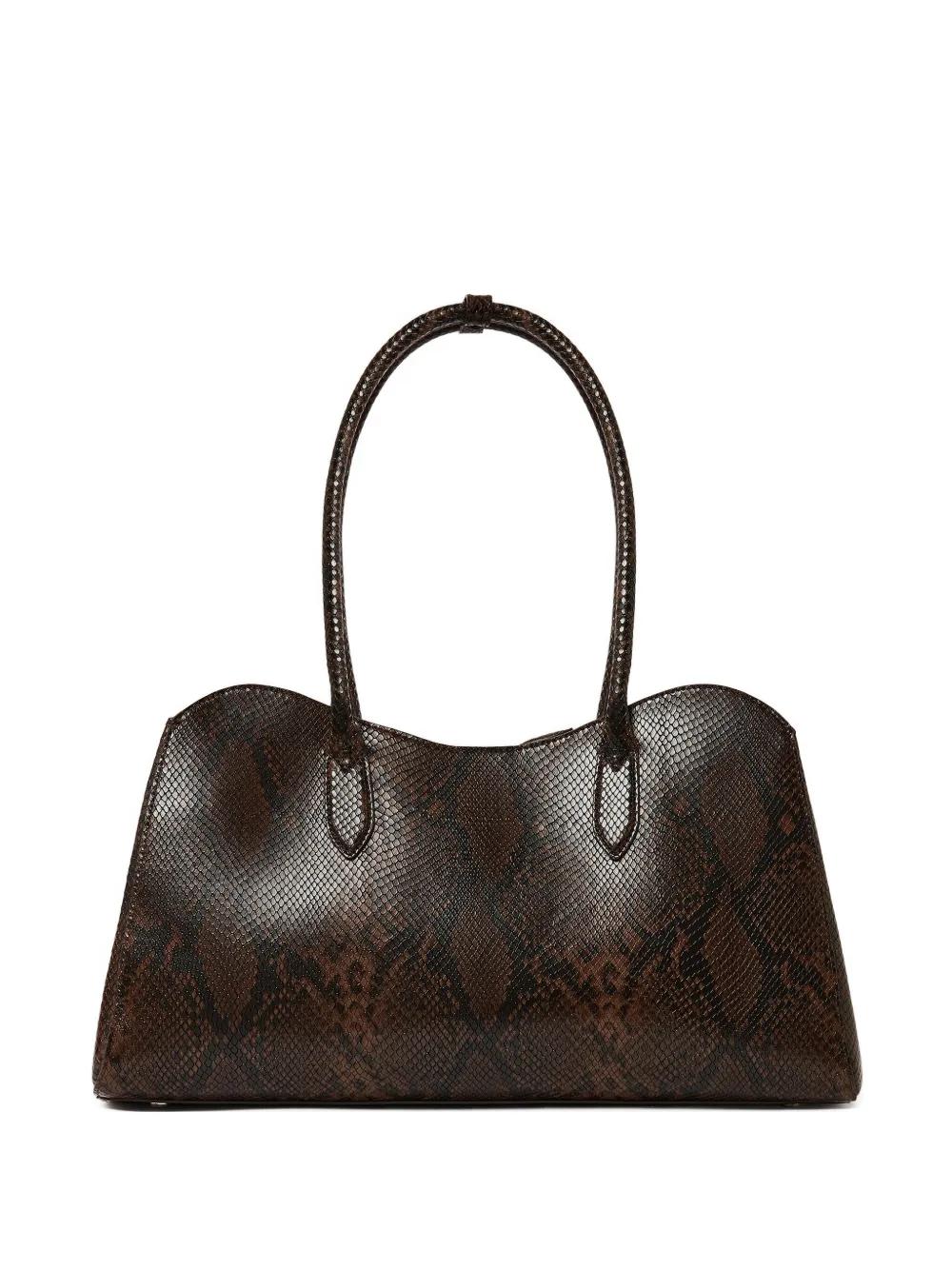 Stella Mccartney Ryder Tote Bag With Snakeskin Effect