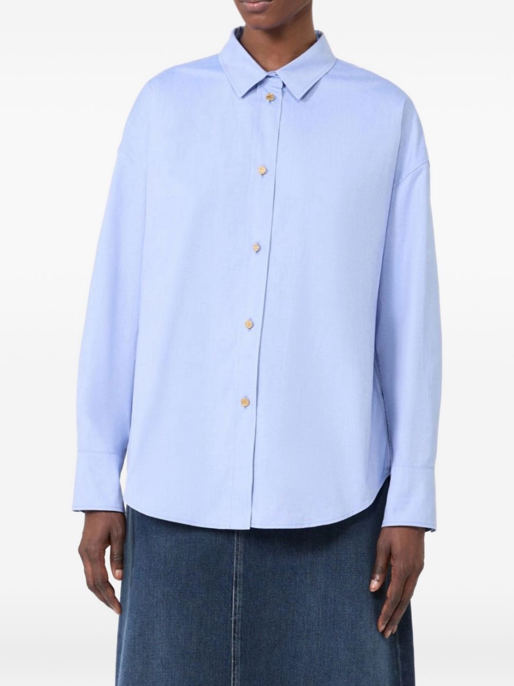 'S Max Mara S Max Mara S Max Mara Light Blue Virgin