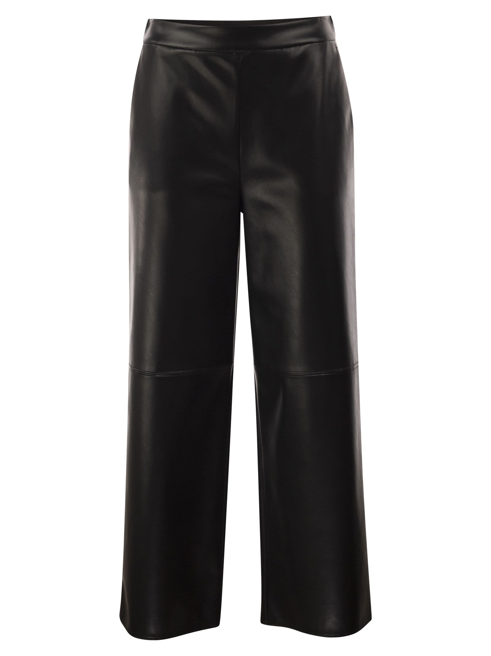 'S Max Mara S Maxmara Smmamati - Wide-Leg Faux Leath