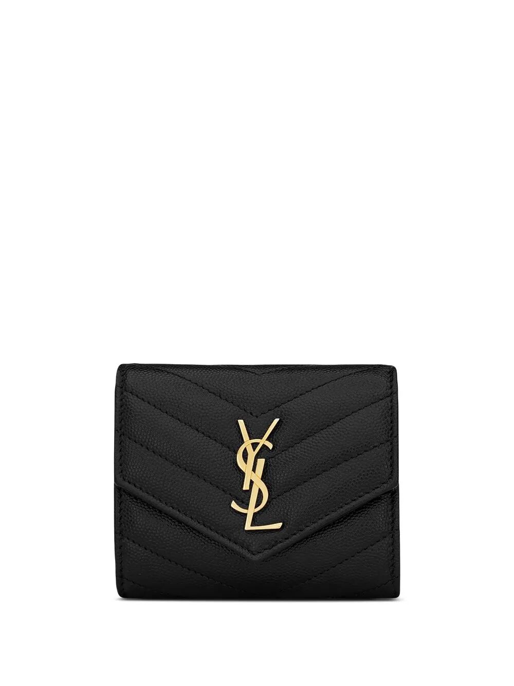 Saint Laurent Black Calfskin Wallet