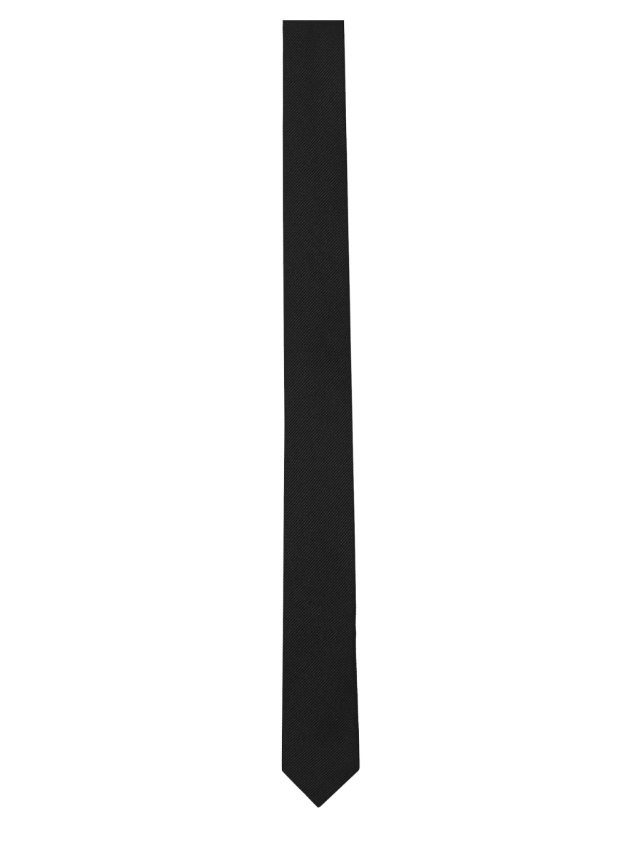 Saint Laurent Cravatta In Seta