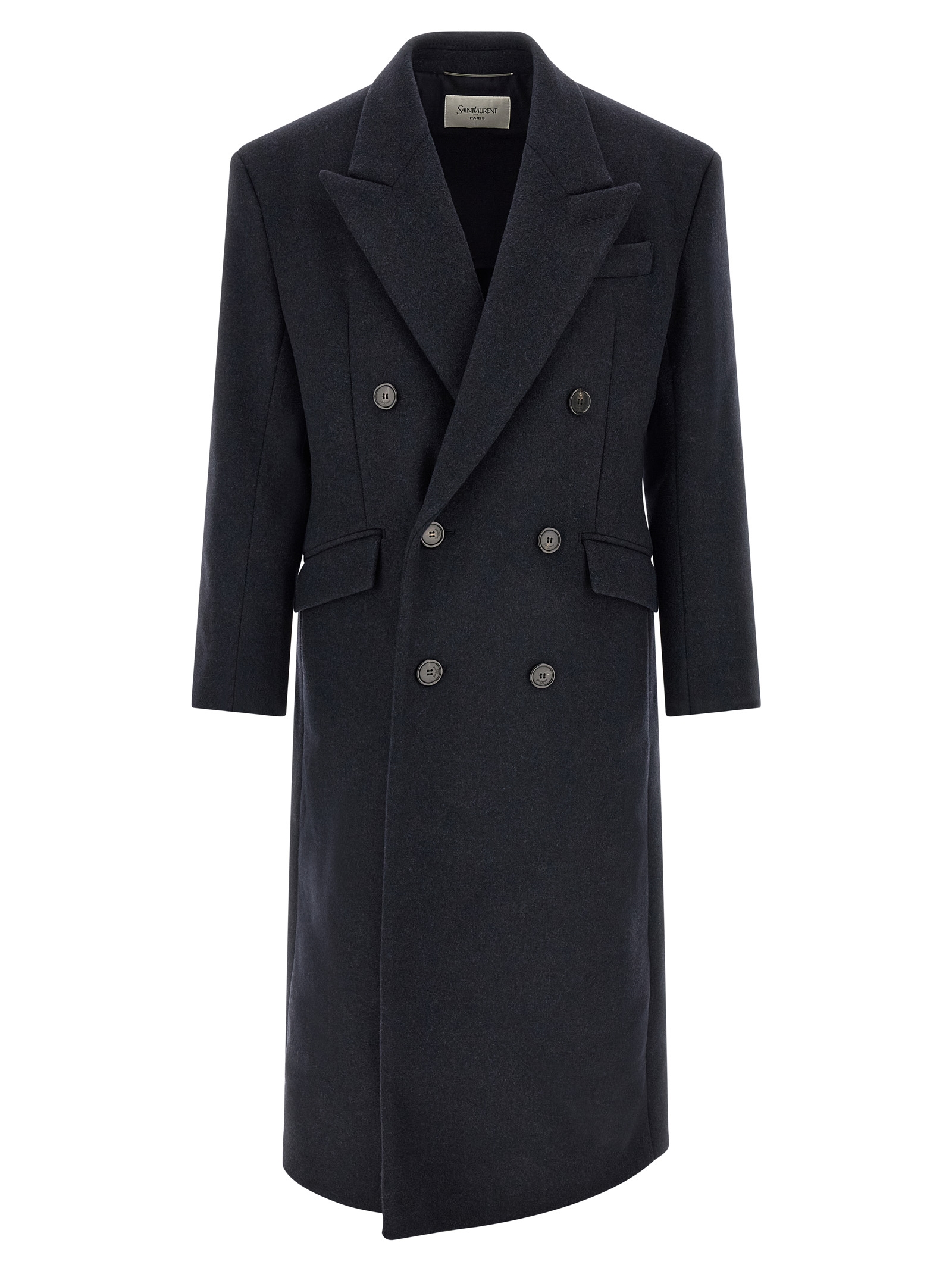 Saint Laurent Double-Breasted Coat