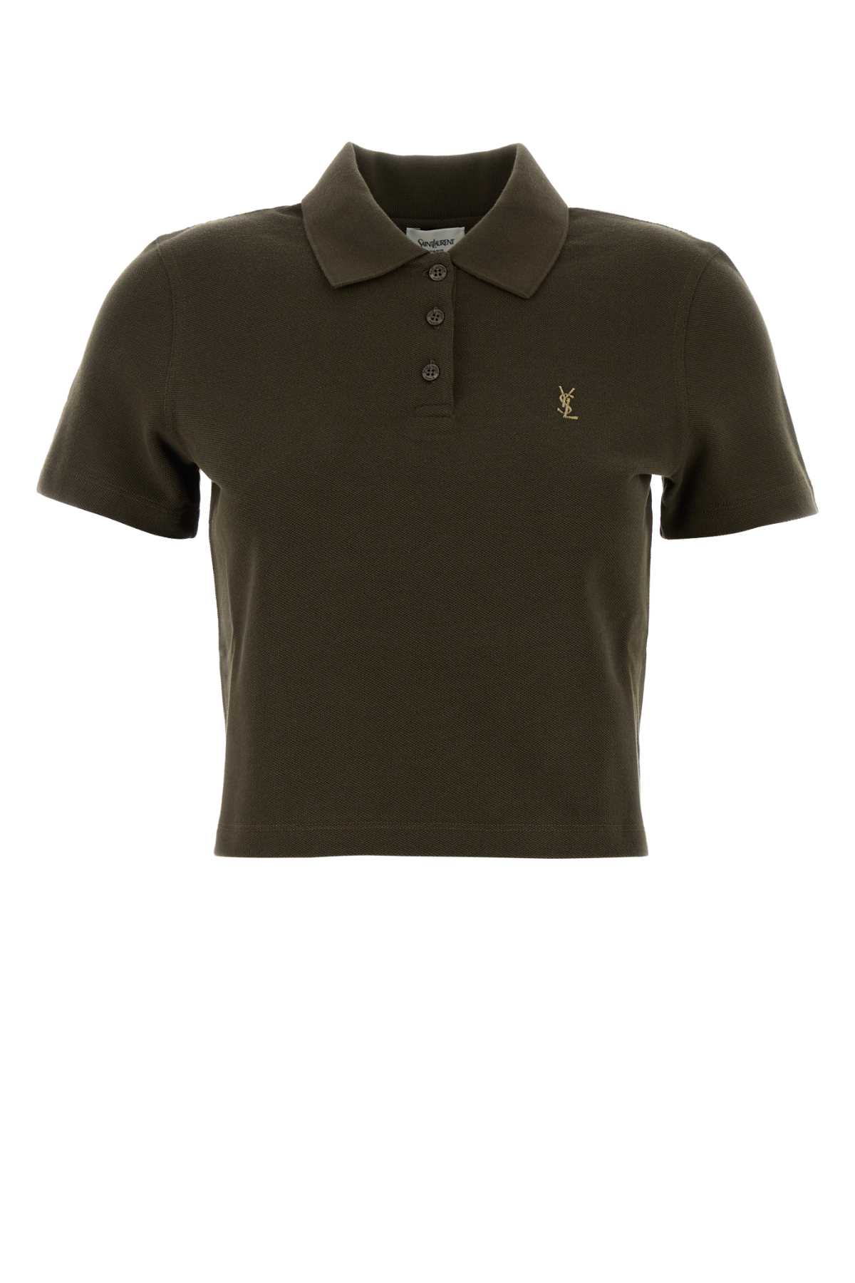 Saint Laurent Petit Polo Avec Brod