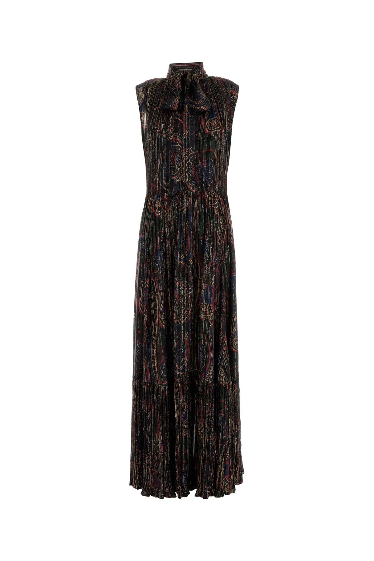 Saint Laurent Robe Pekin