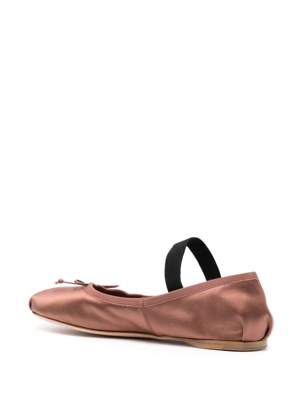 Miu Miu Satin Ballerina Shoes