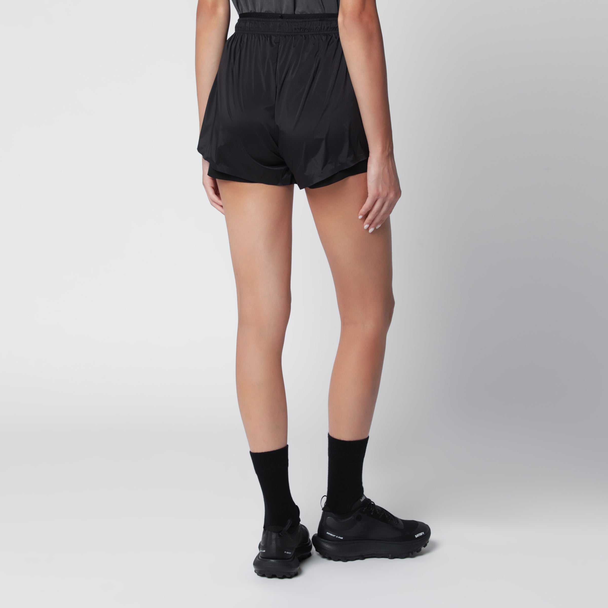 Satisfy Black Techsilk™ 3" Shorts