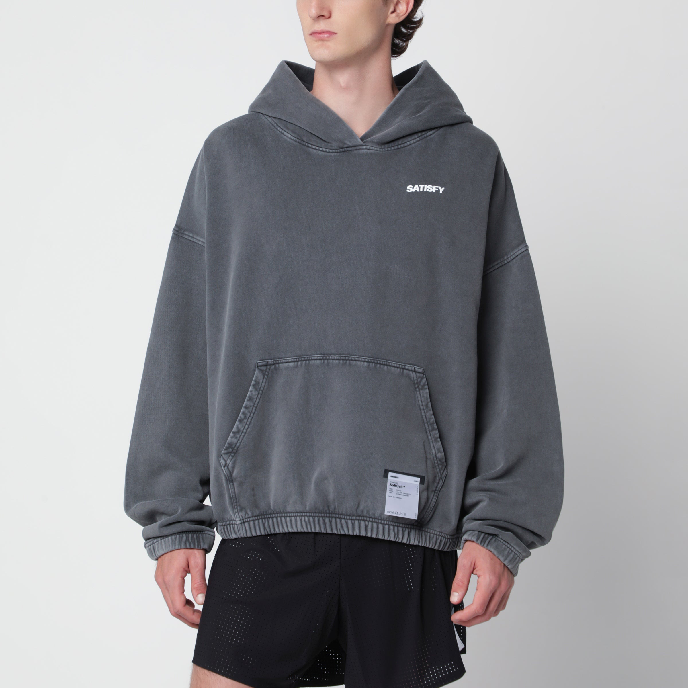 Satisfy Softcell Aged Black Hoodie