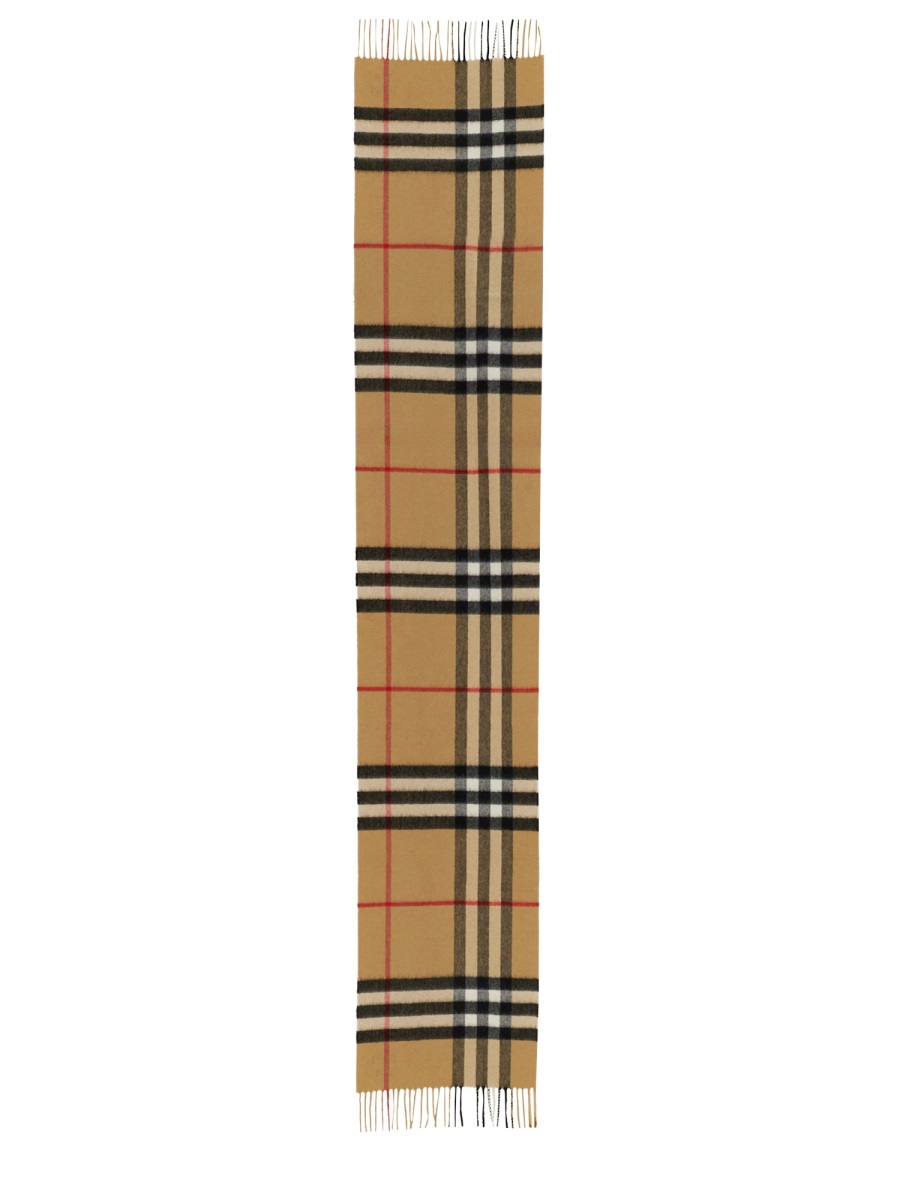 Burberry Sciarpa In Cashmere Check