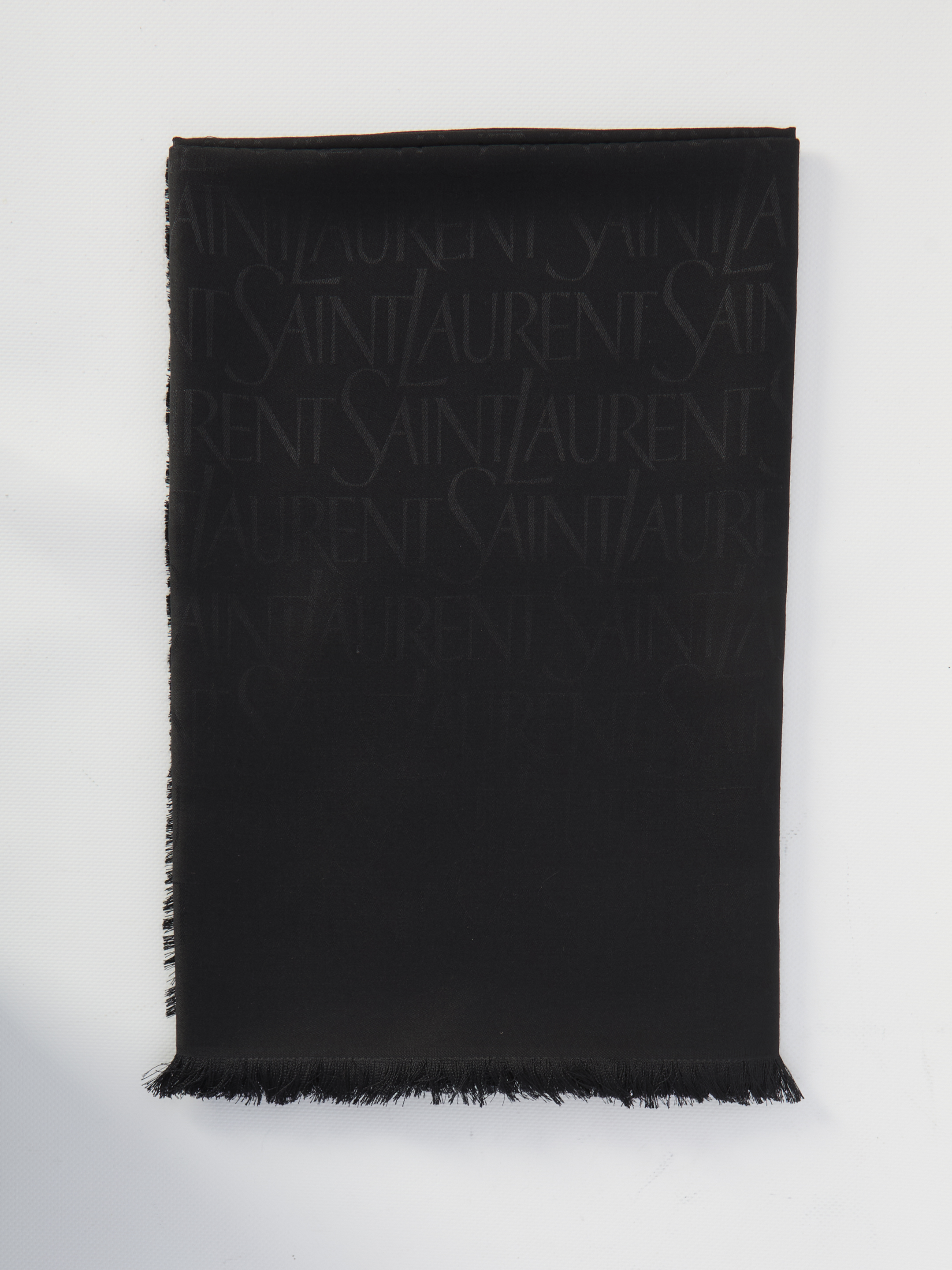 Saint Laurent Sciarpa Quadrata In Seta