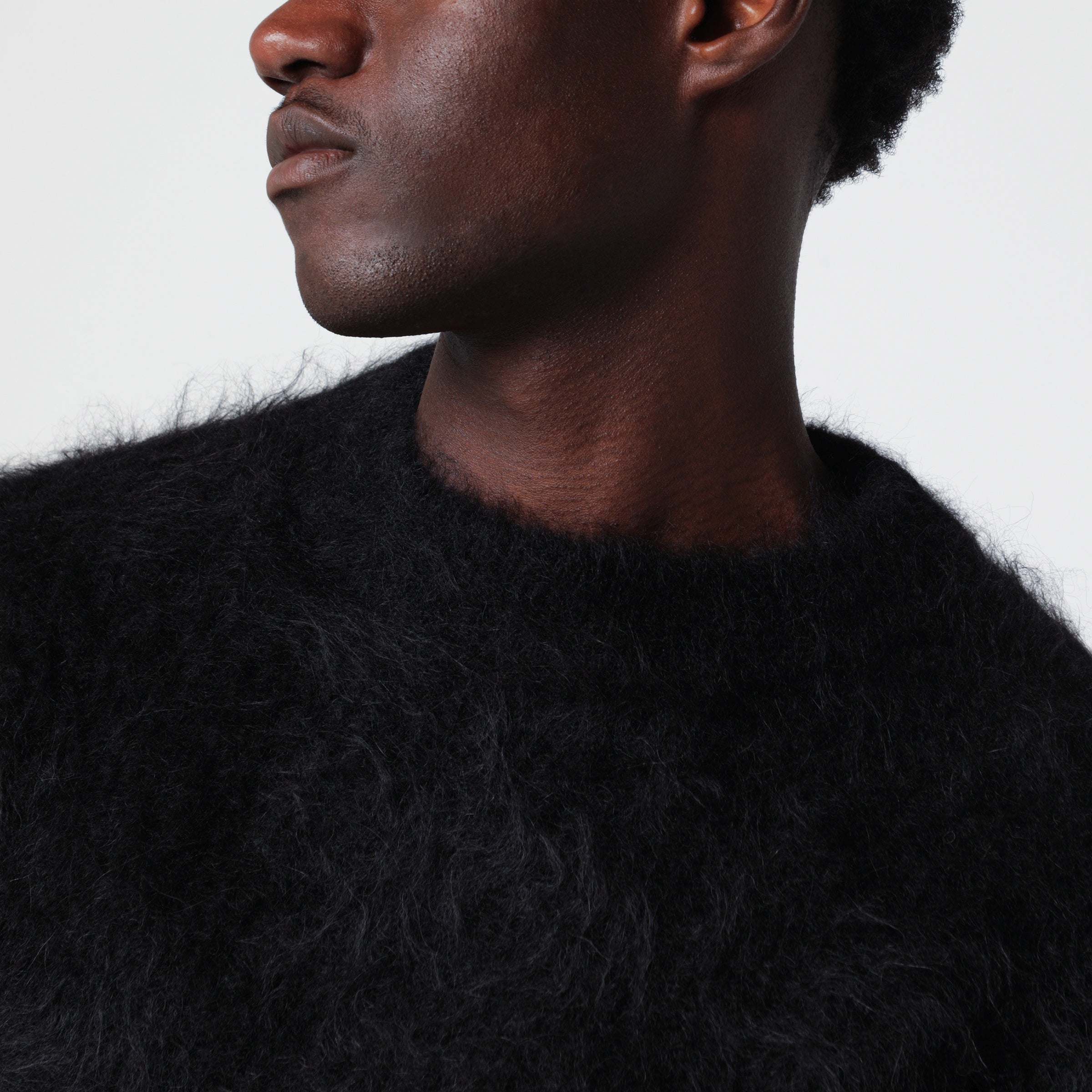 Sefr Séfr Black Haru Alpaca Sweater
