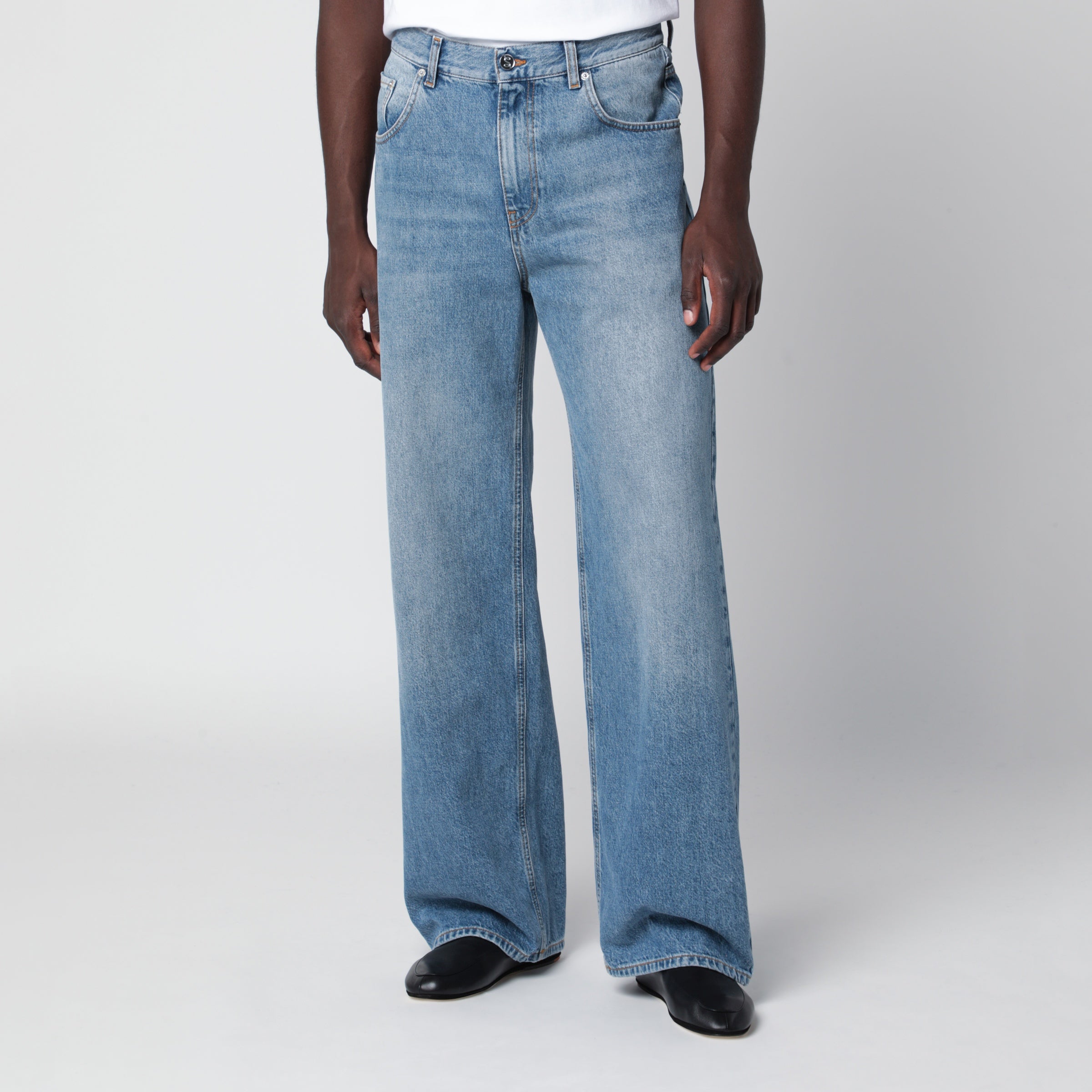 Sefr Séfr Light Blue Faded Jeans