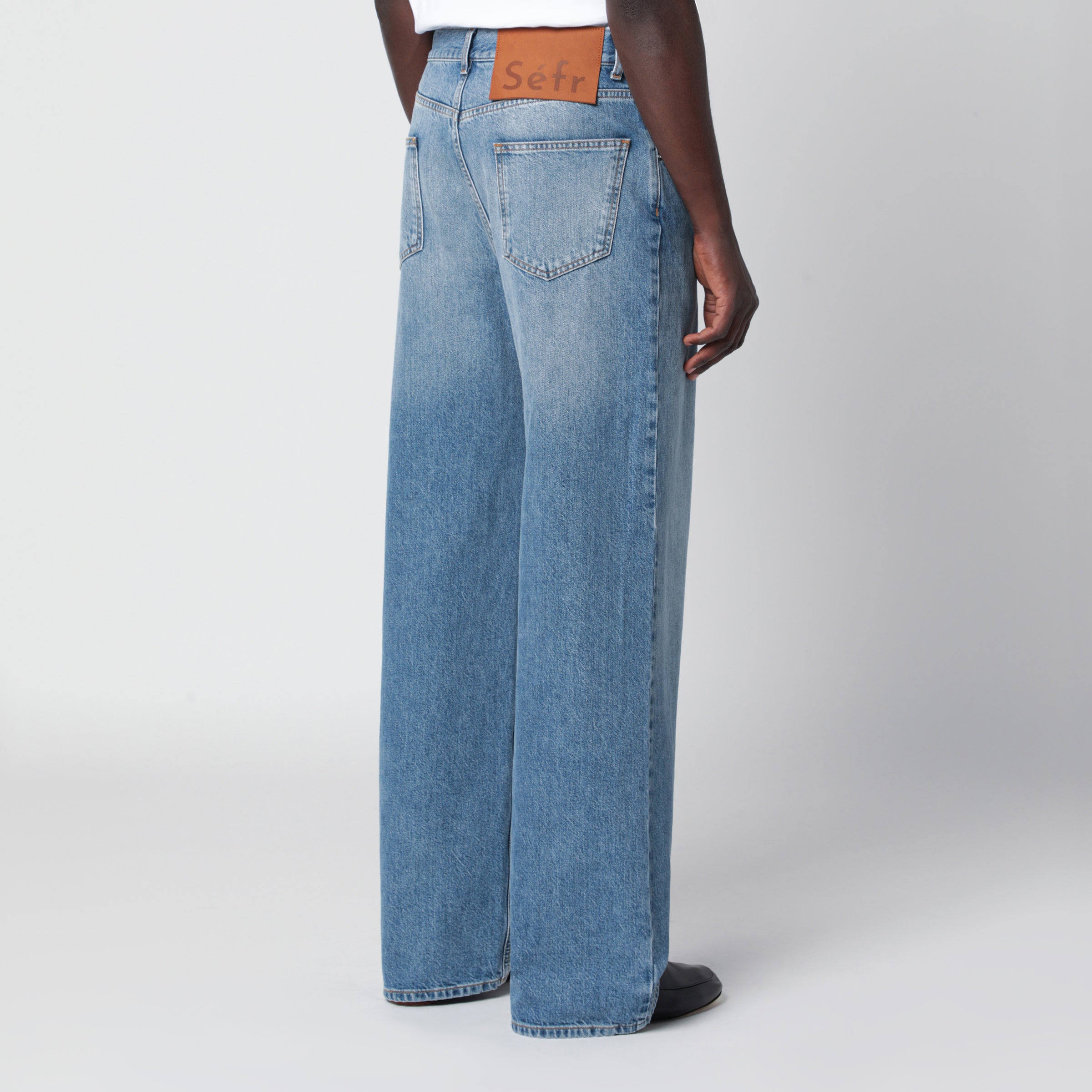 Sefr Séfr Light Blue Faded Jeans