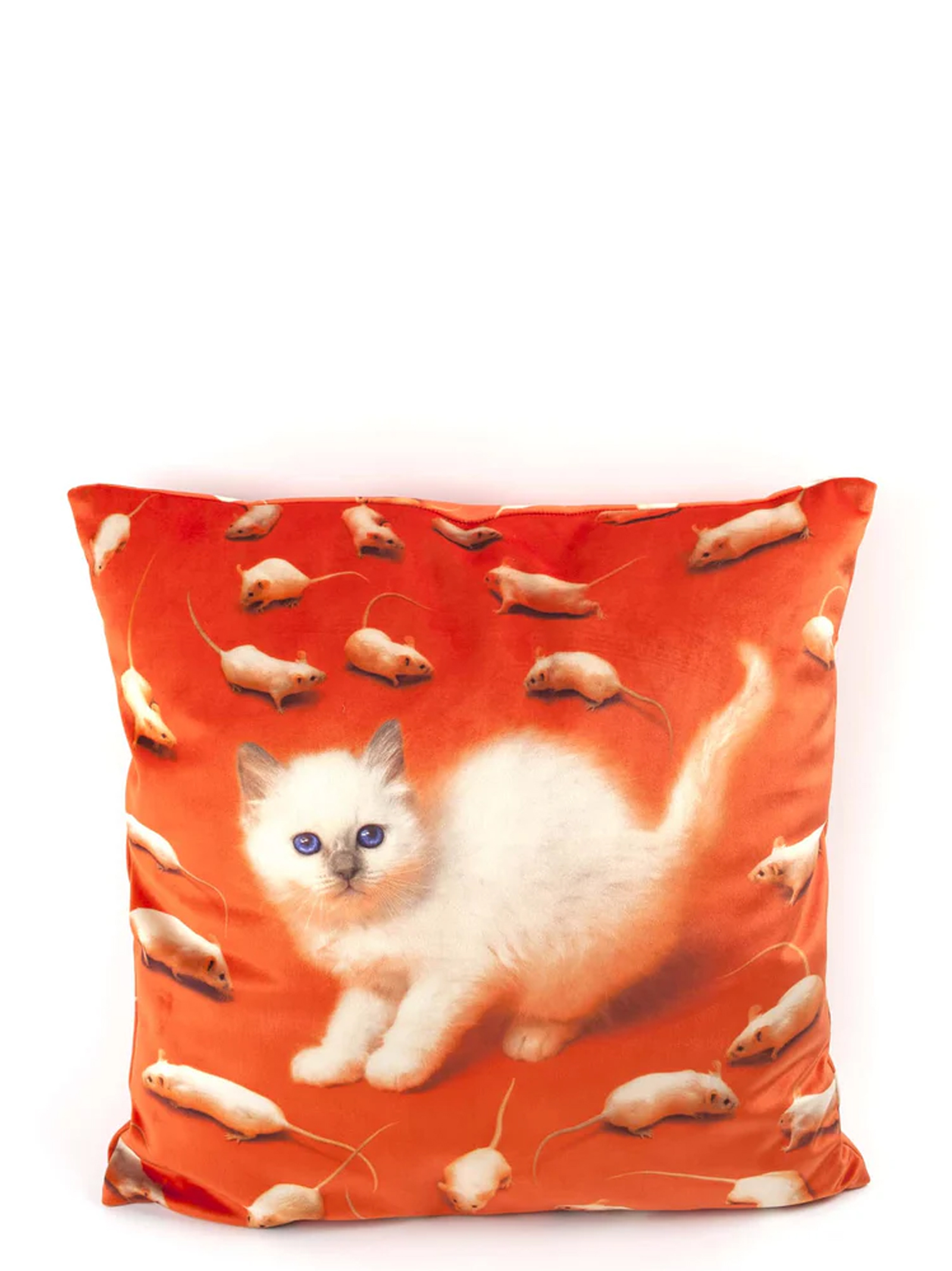 Seletti X Toiletpaper 'Gattino' Cushion