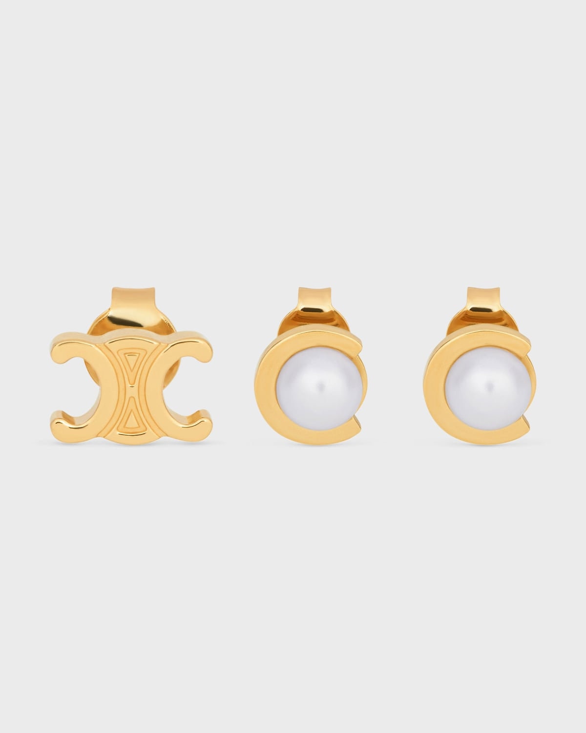 Celine Set Of 3 Studs