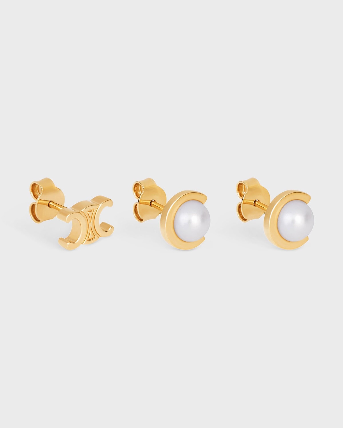 Celine Set Of 3 Studs