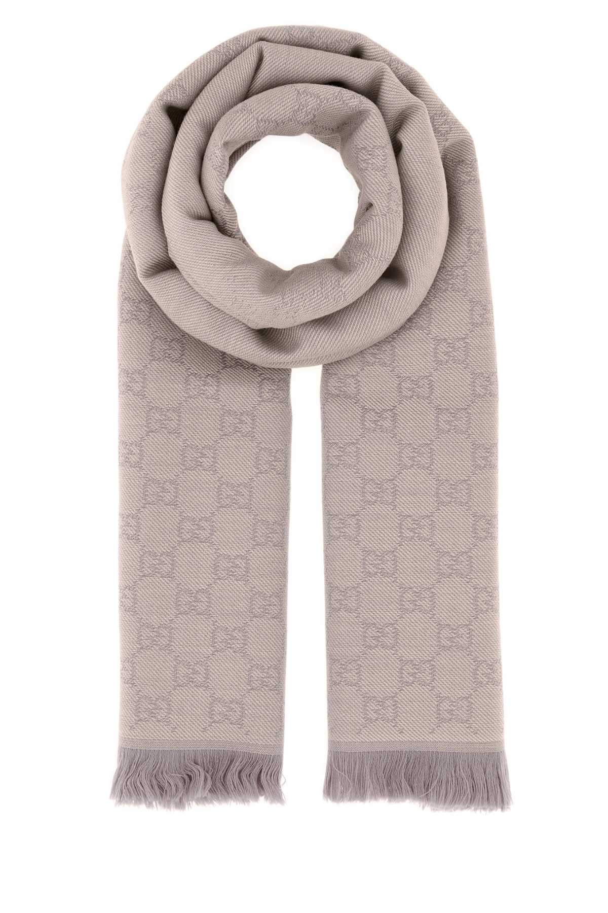 Gucci Shadow Sten Wool Scarf