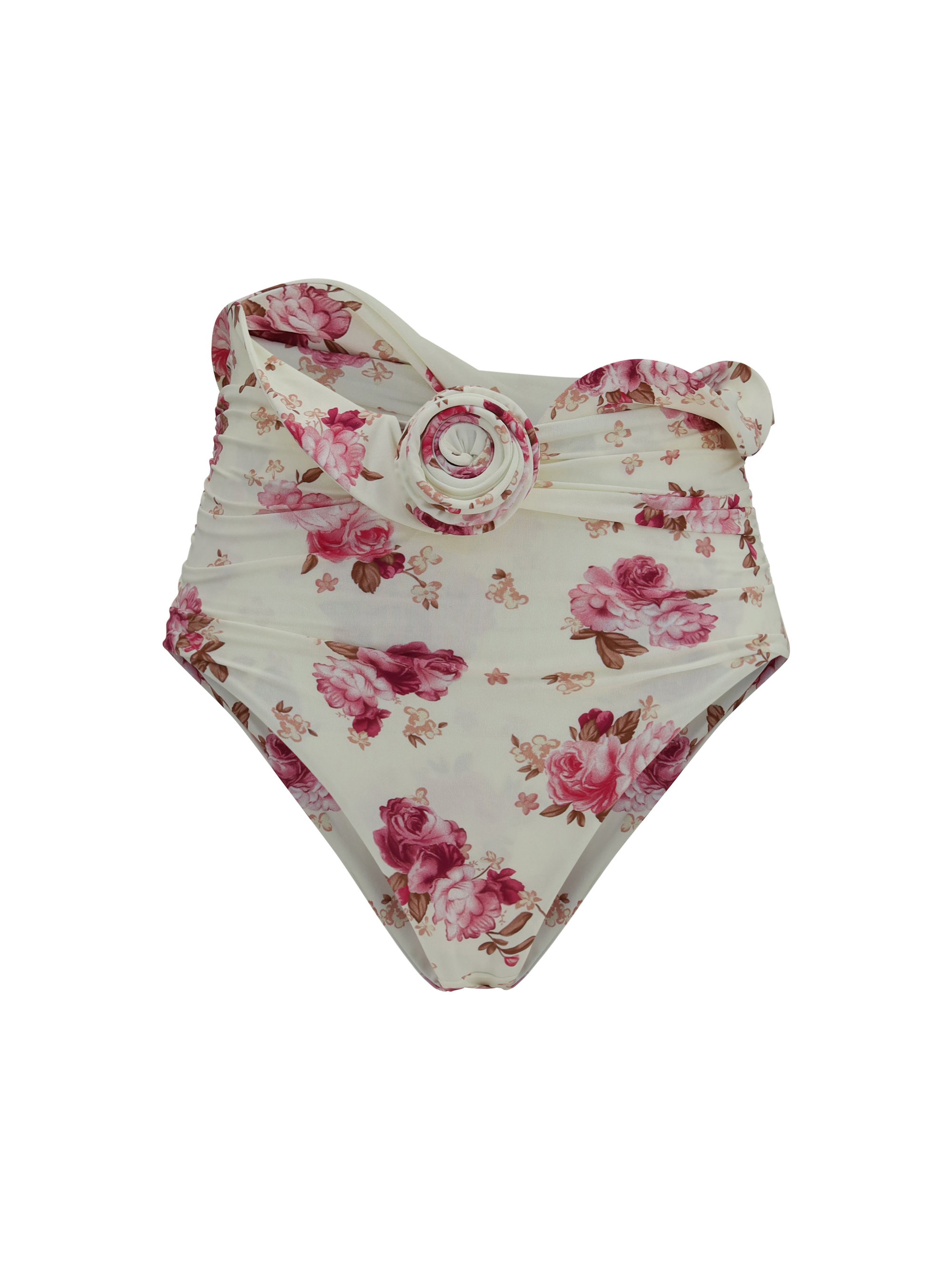 Magda Butrym Shaping Floral-Print Bikini Bottom