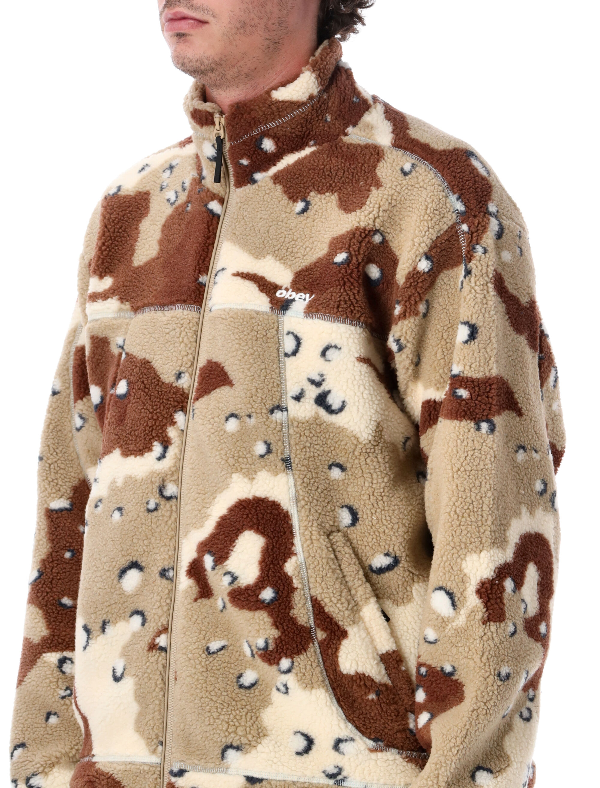 Obey Sherpa Camo Jkt