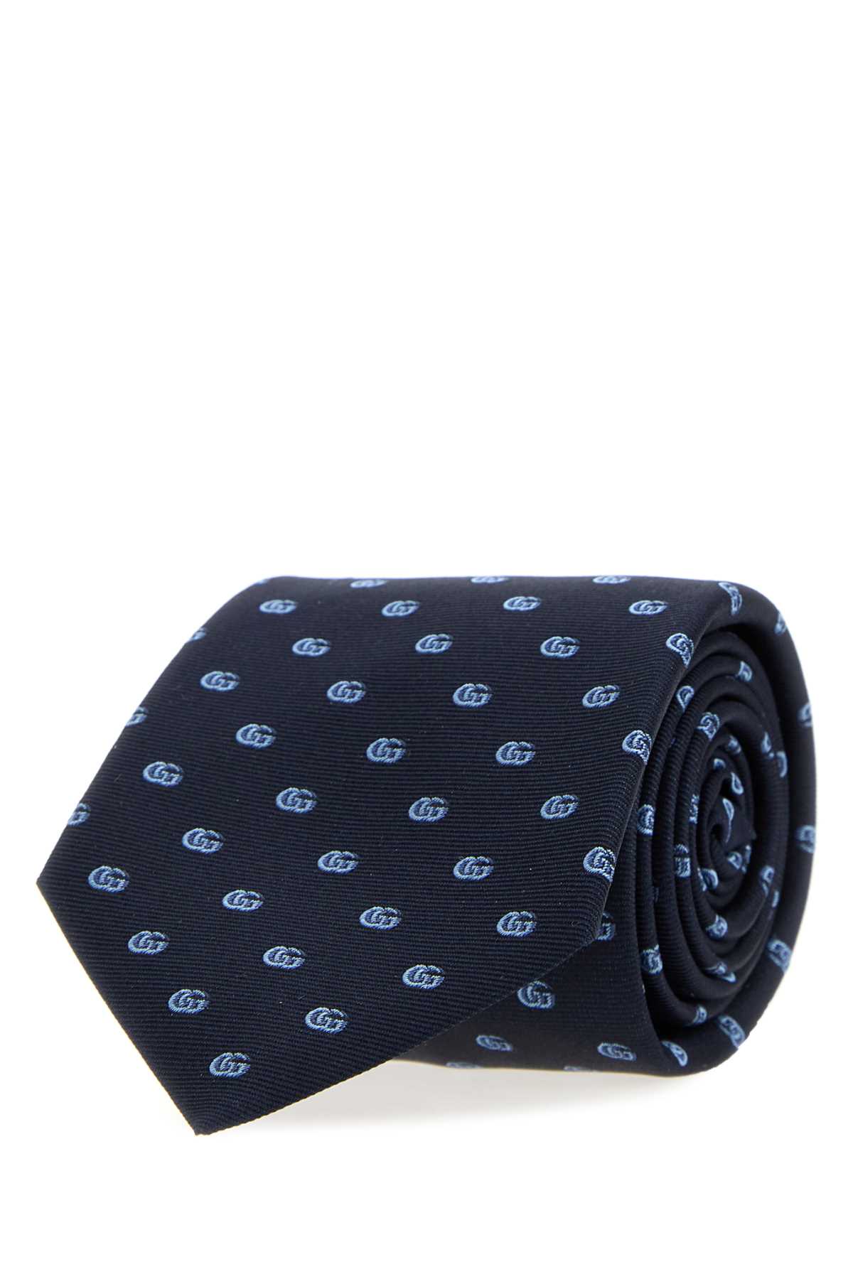 Gucci Silk Jacquard Tie With Double G