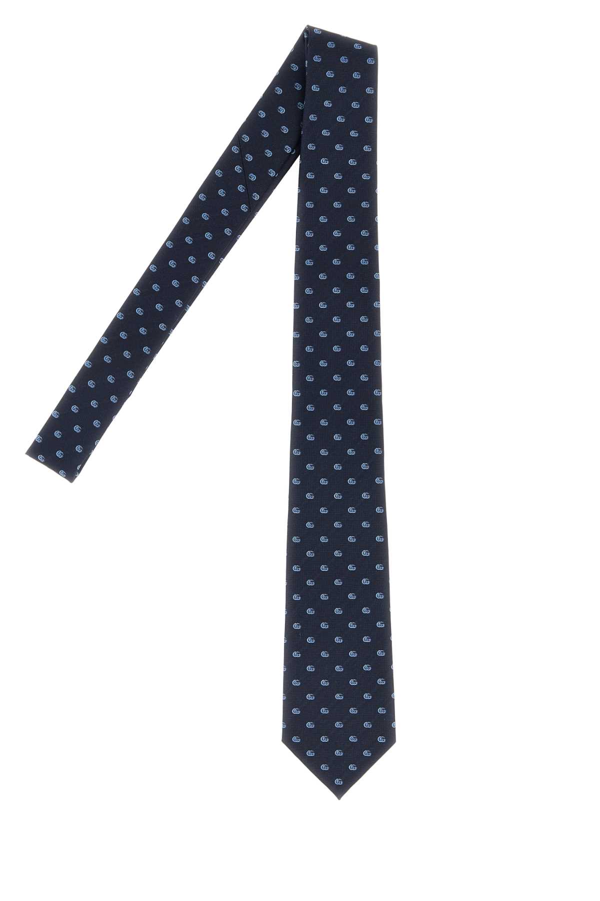 Gucci Silk Jacquard Tie With Double G