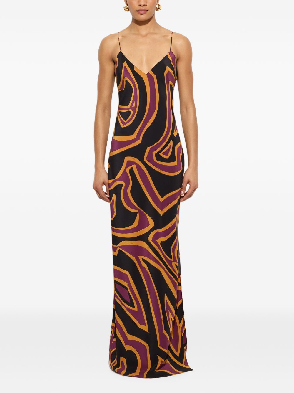 Emilio Pucci Silk Long Dress