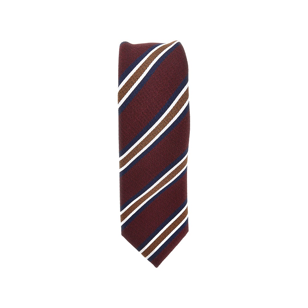 Emporio Armani Silk Necktie With Jacquard Motif