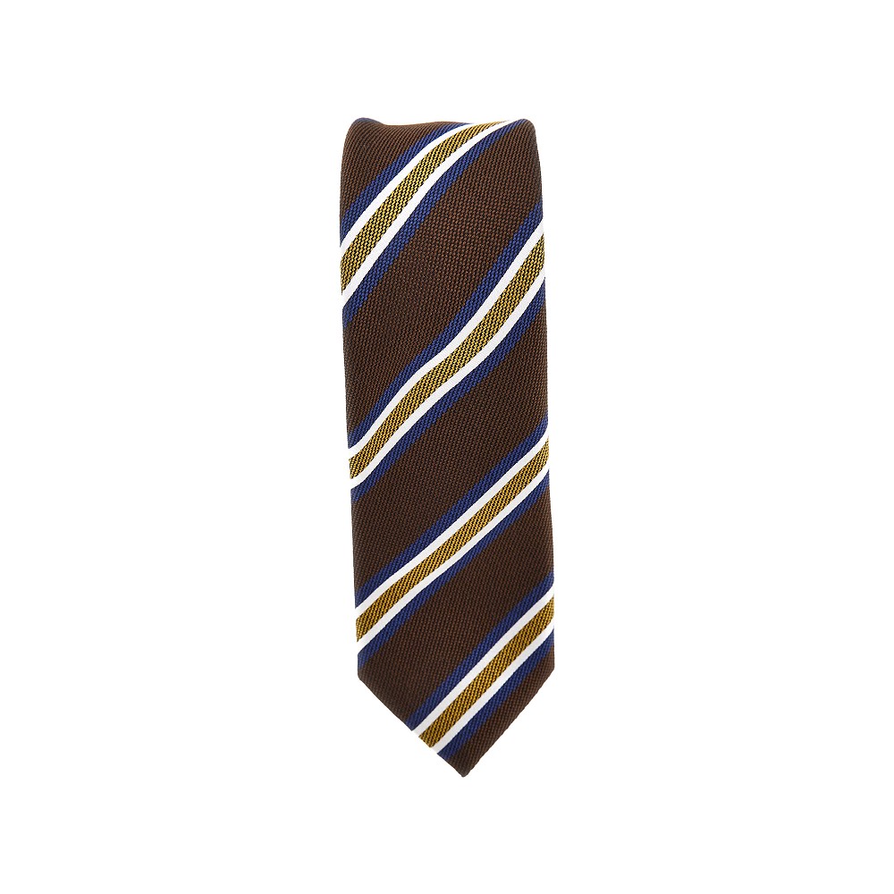 Emporio Armani Silk Necktie With Jacquard Motif