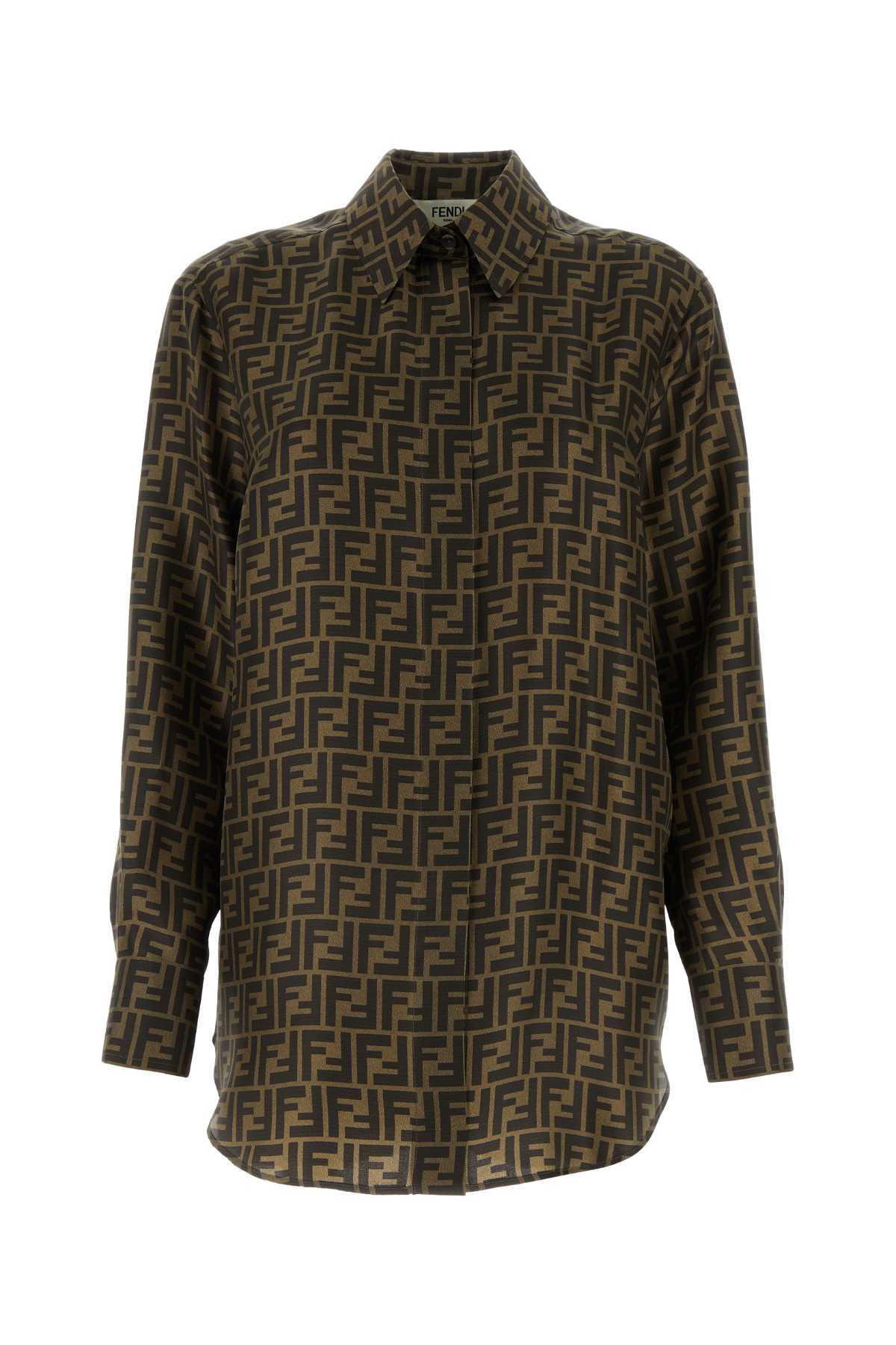 Fendi Silk Shirt Ff