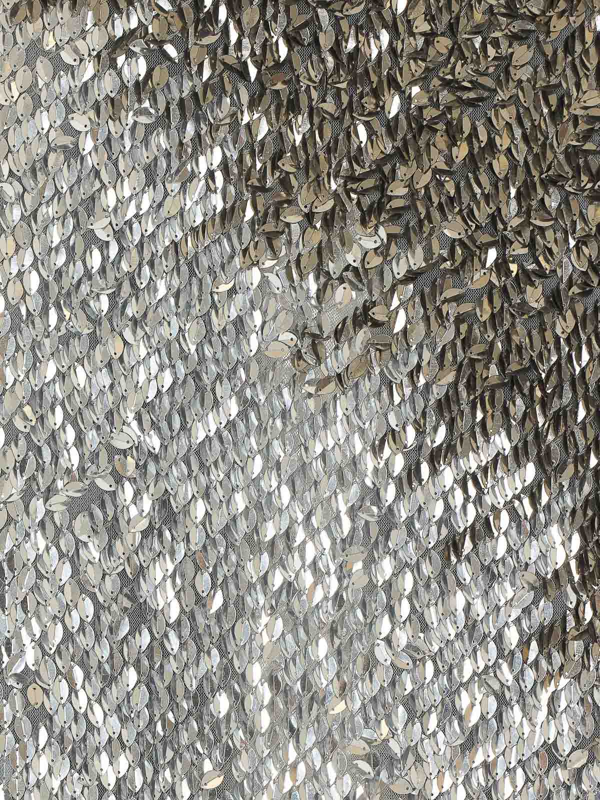 Elisabetta Franchi Silver Skirt