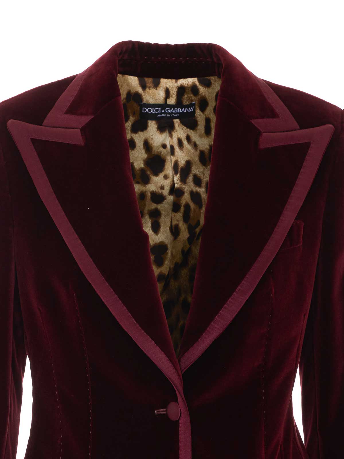 Dolce Gabbana Dolce & Gabbana Single Breasted Velvet J