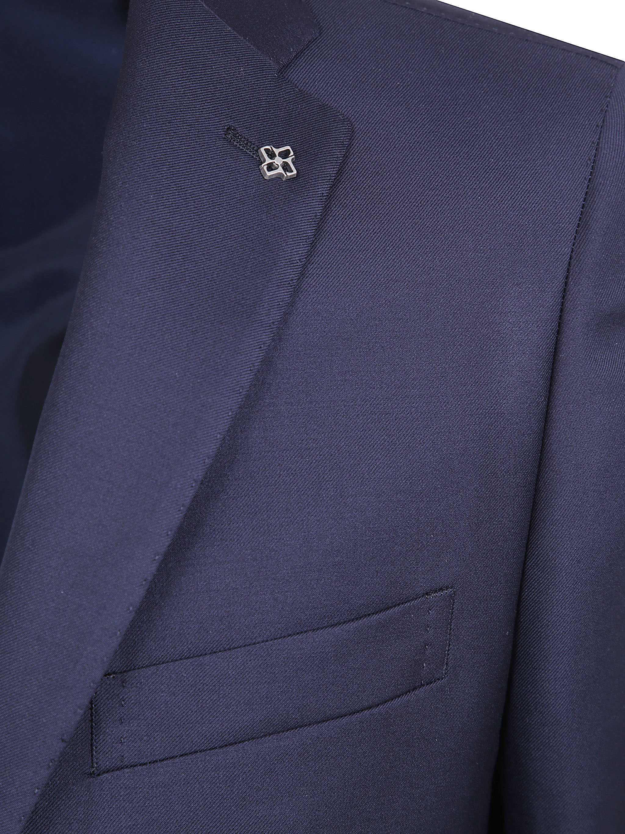 Tagliatore Singlebreasted Blue Wool Suit