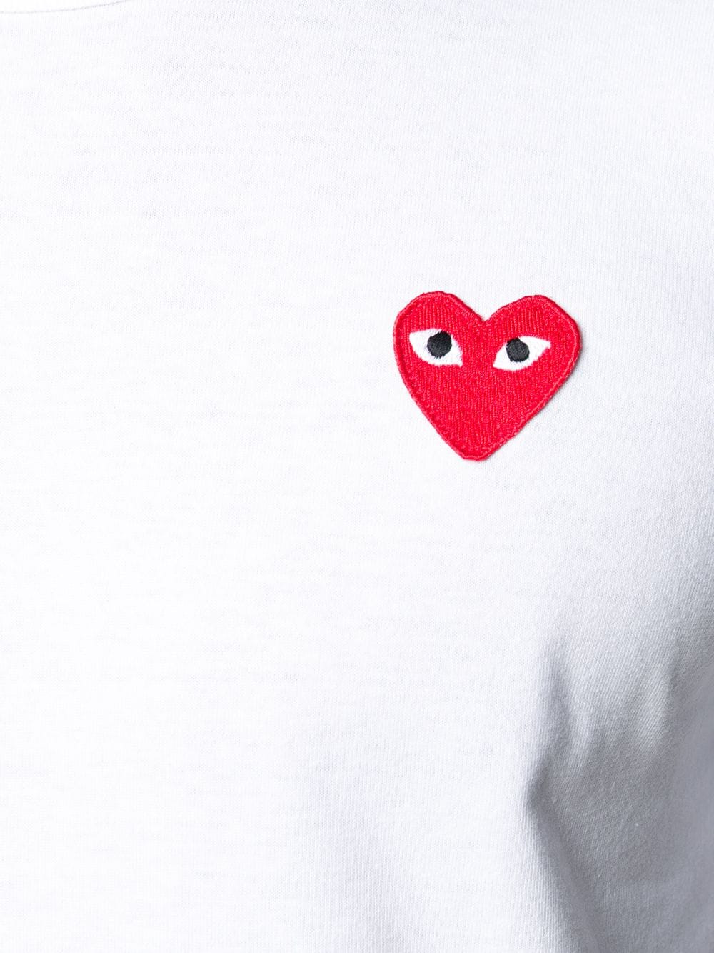 Comme Des Garçons Play Slim Cotton T Shirt