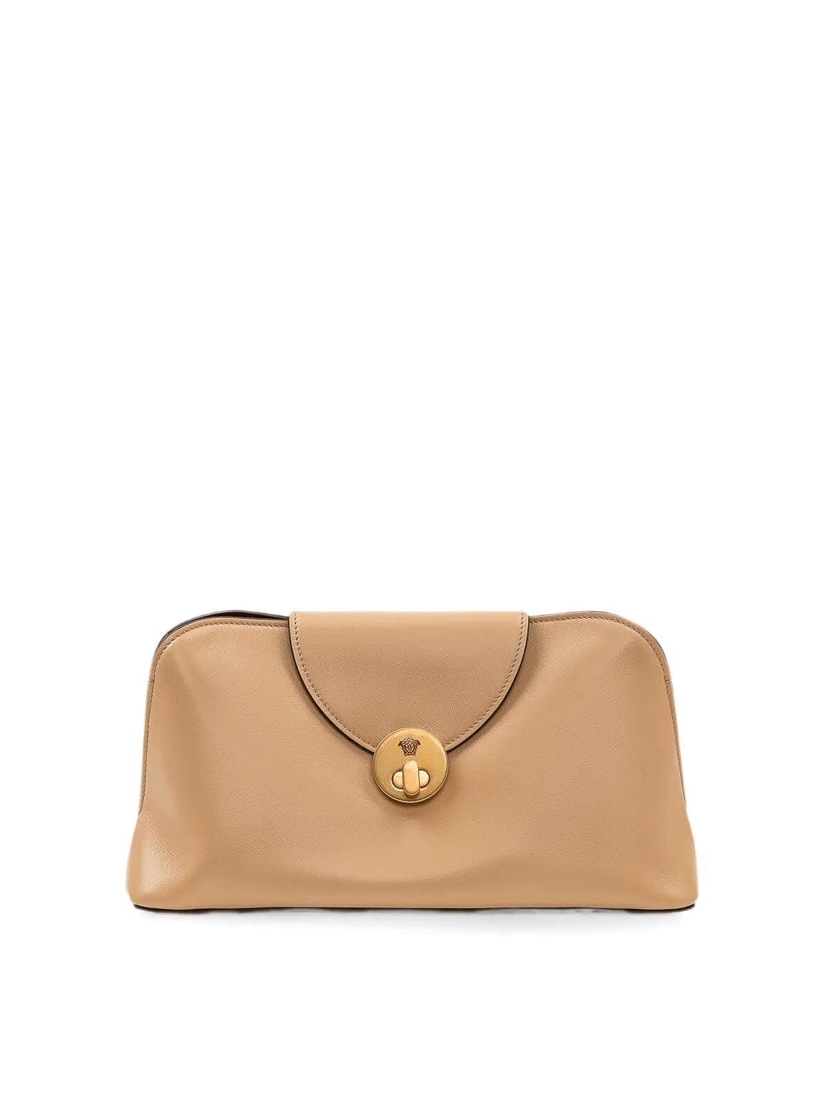 Versace Small Crossbody Lamb Leather