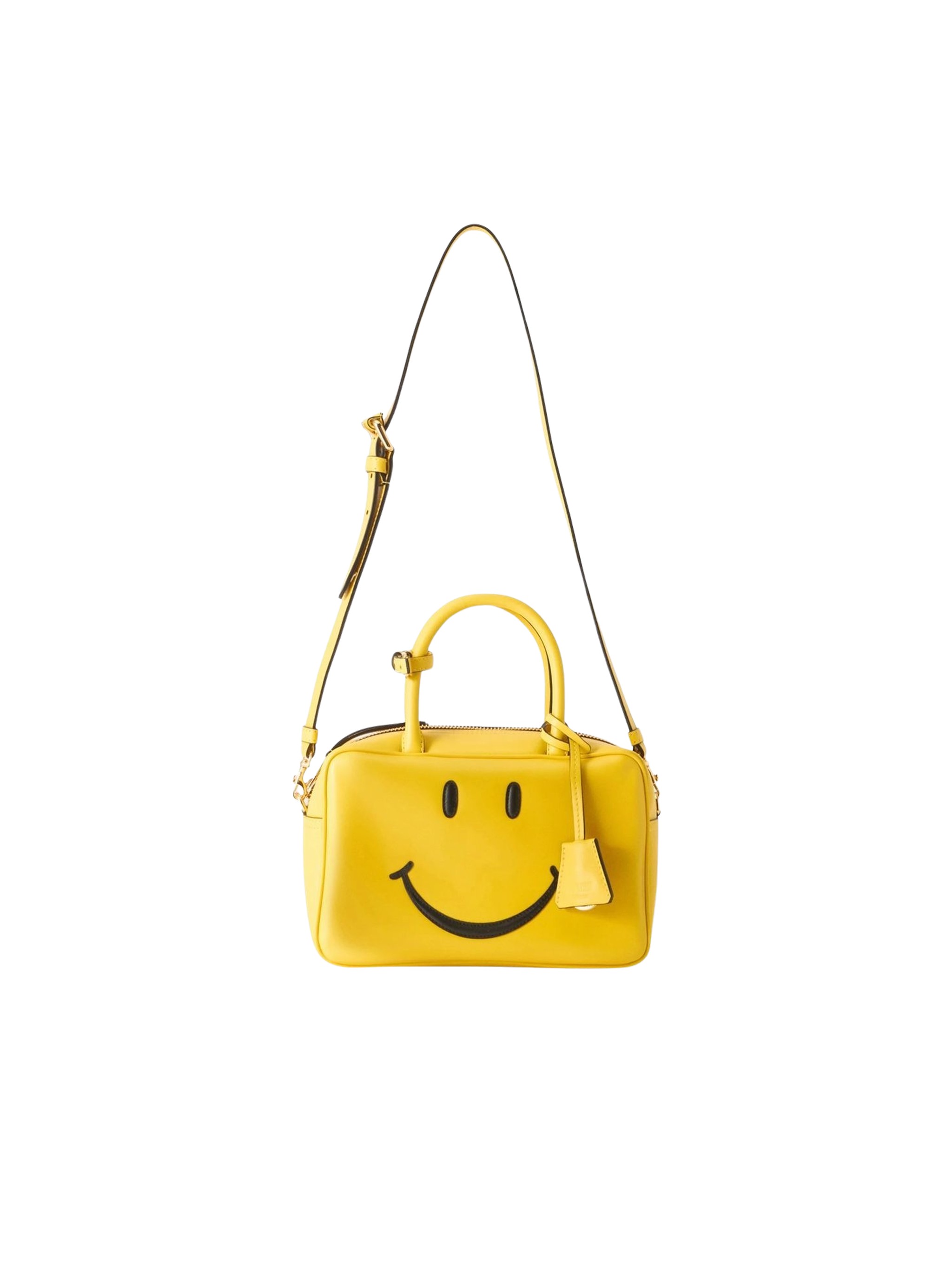 Moschino Couture Smile Structured Shoulder Bag