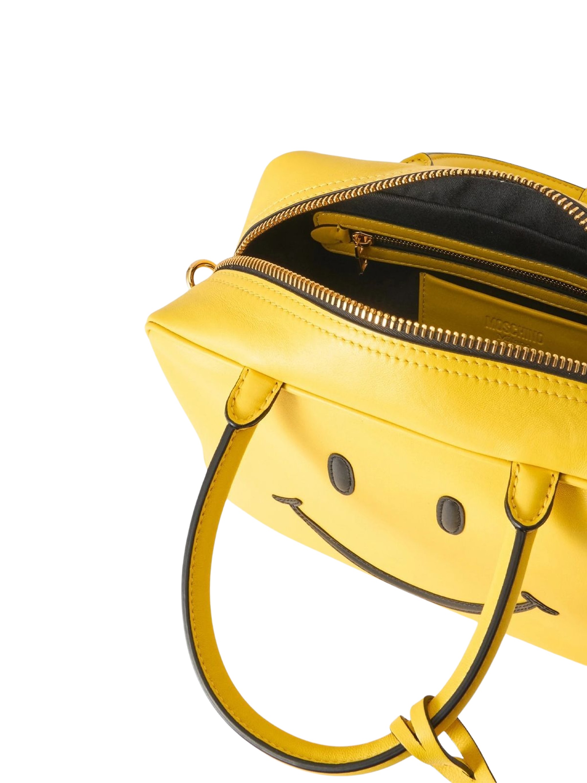 Moschino Couture Smile Structured Shoulder Bag