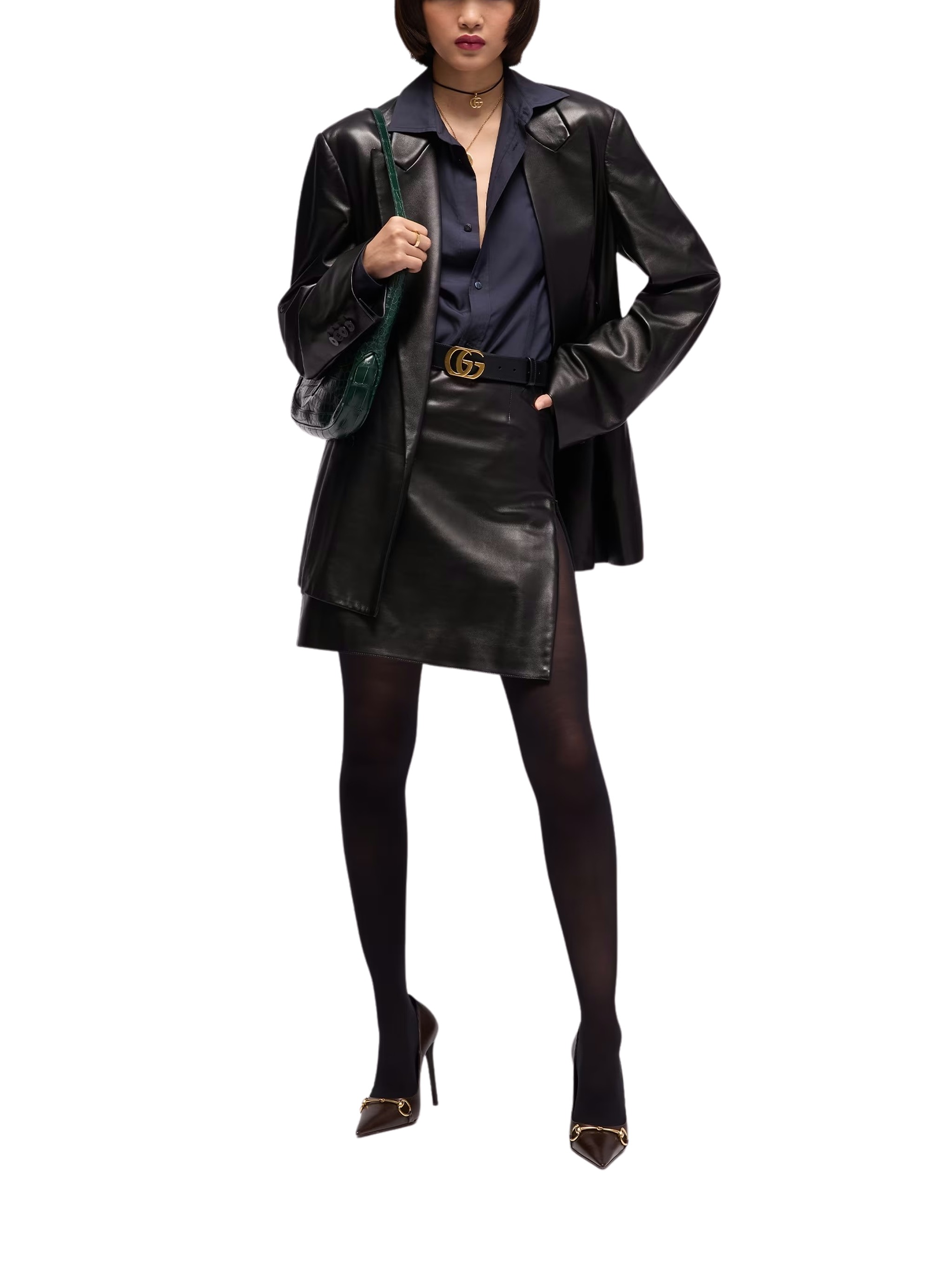 Gucci Soft Nappa Mini Skirt