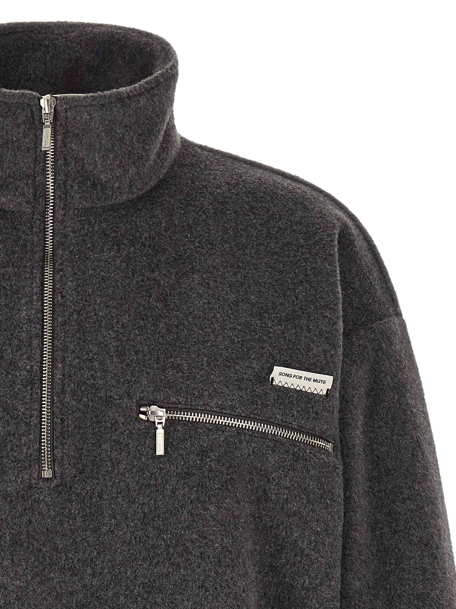 SONG FOR the MUTE Half-Zip Sweater