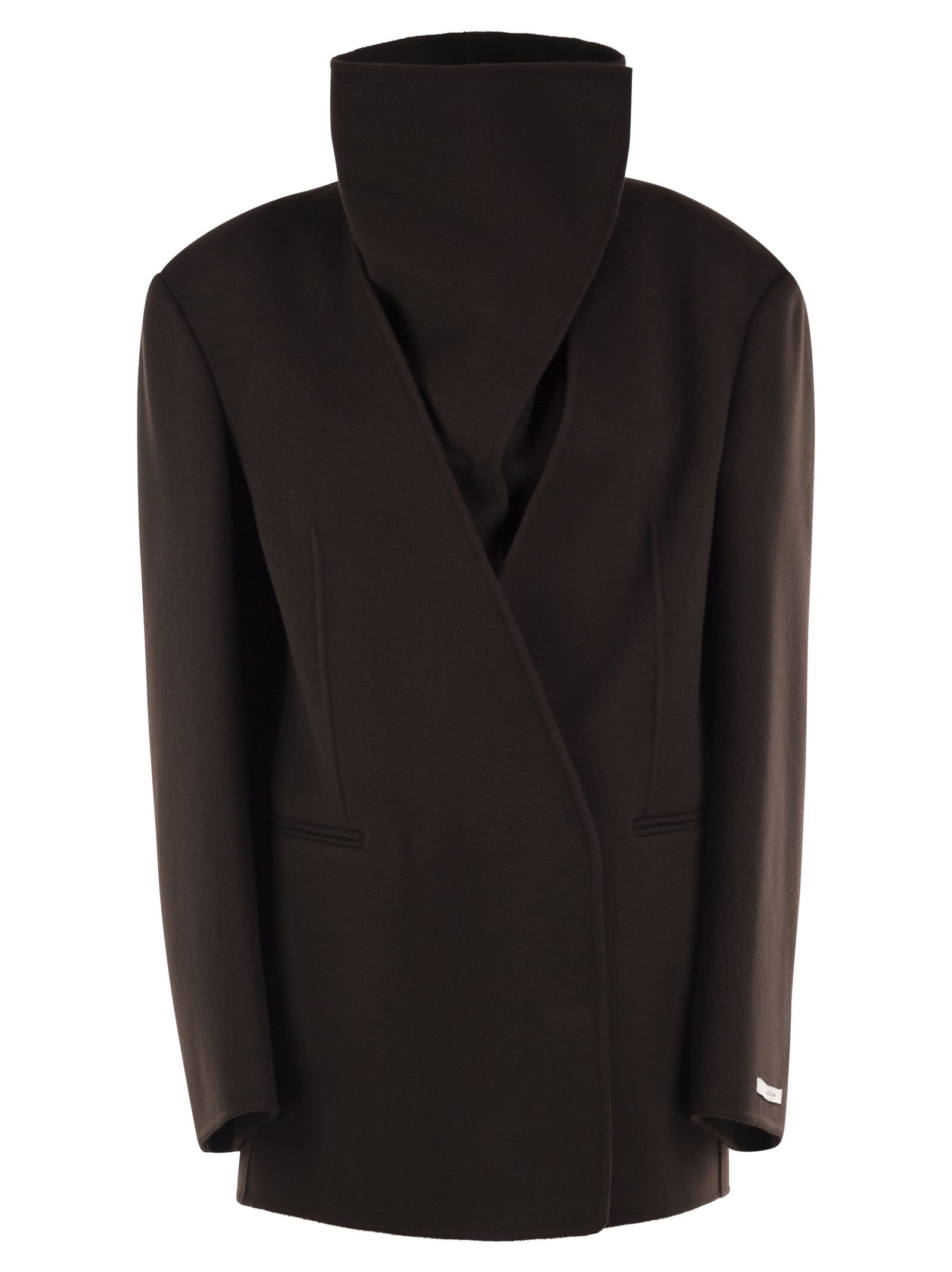 Sportmax Spsmanna - Double-Faced Virgin Wool Doub