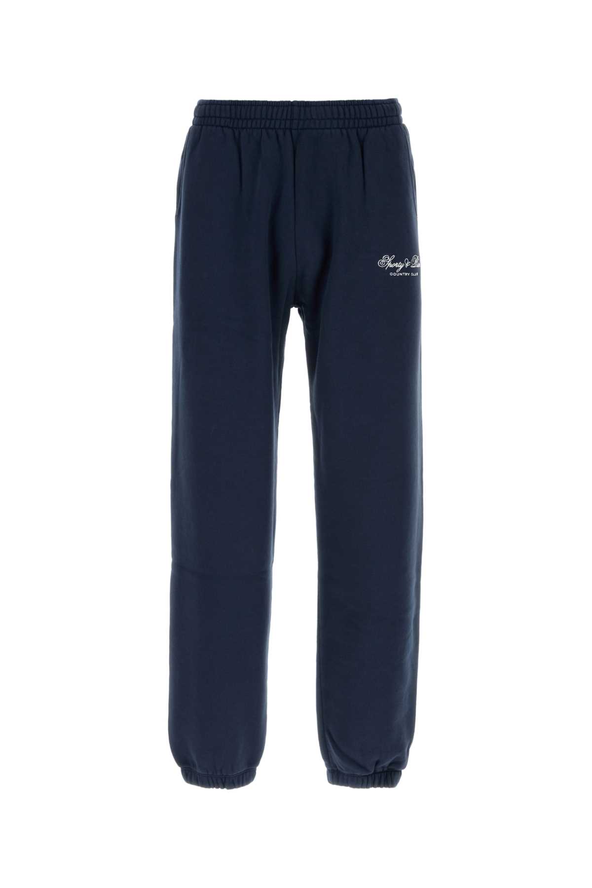 Sporty Rich Sporty & Rich Club Script Embroidered Sw
