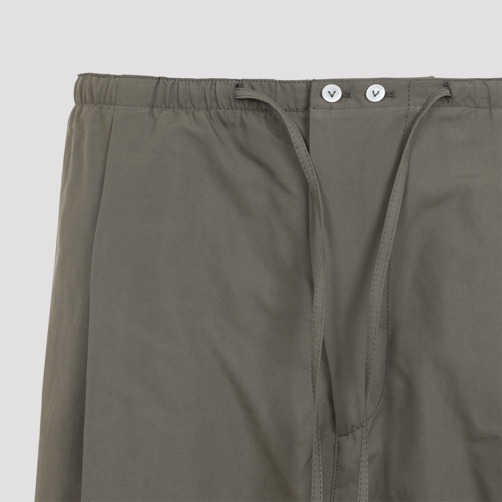 Bottega Veneta Steel Cotton Trousers