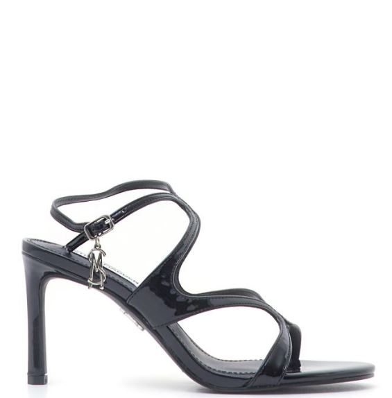 Steve Madden Black Leather Sandals