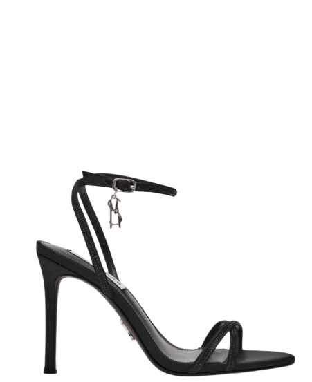 Steve Madden Black Leather Sandals