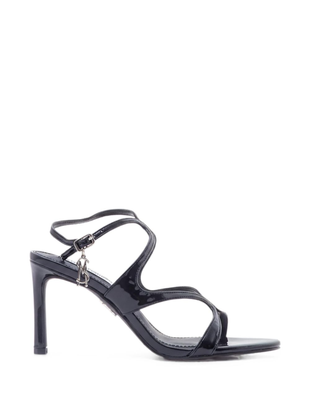 Steve Madden Black Leather Sandals